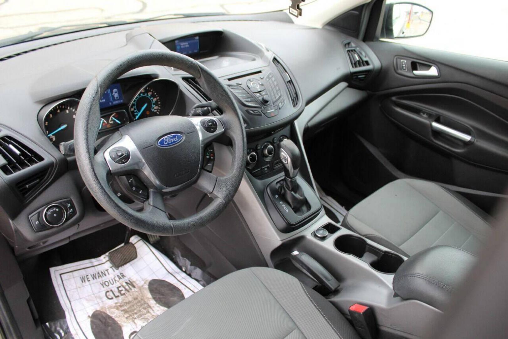 2014 Gray Ford Escape (1FMCU0GX4EU) with an 1.6L I4 Turbocharger 1.6L I4 engine, Automatic 6-Speed transmission, located at 4301 NW 39th , Oklahoma City, OK, 73112, (405) 949-5600, 35.512135, -97.598671 - Photo#16