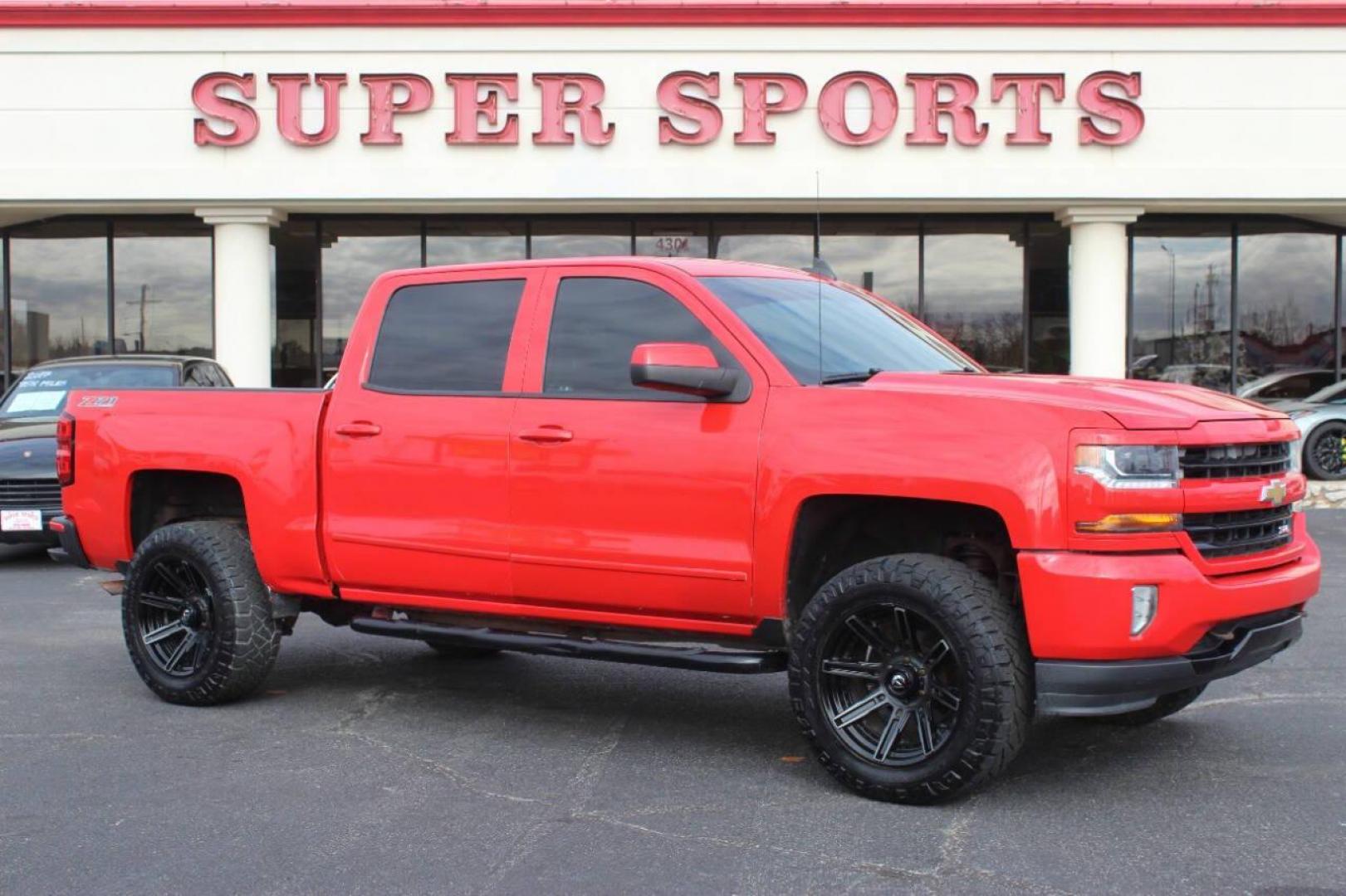 2017 Red Chevrolet Silverado 1500 LT Crew Cab 4WD (3GCUKREC9HG) with an 5.3L V8 OHV 16V engine, 6A transmission, located at 4301 NW 39th , Oklahoma City, OK, 73112, (405) 949-5600, 35.512135, -97.598671 - NO DRIVERS LICENCE NO-FULL COVERAGE INSURANCE-NO CREDIT CHECK. COME ON OVER TO SUPERSPORTS AND TAKE A LOOK AND TEST DRIVE. PLEASE GIVE US A CALL AT (405) 949-5600. NO LICENSIA DE MANEJAR- NO SEGURO DE COBERTURA TOTAL- NO VERIFICACCION DE CREDITO. POR FAVOR VENGAN A SUPERSPORTS, ECHE UN - Photo#0