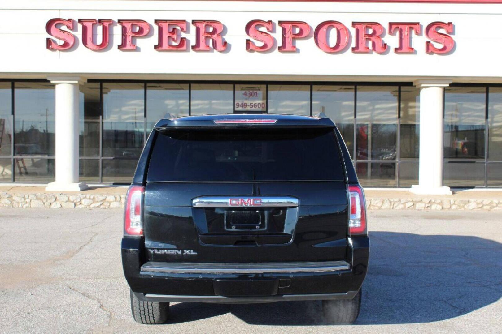 2015 Black GMC Yukon Denali XL 4WD (1GKS2JKJ5FR) with an 6.2L V8 OHV 16V engine, 6-Speed Automatic transmission, located at 4301 NW 39th , Oklahoma City, OK, 73112, (405) 949-5600, 35.512135, -97.598671 - NO DRIVERS LICENCE NO-FULL COVERAGE INSURANCE-NO CREDIT CHECK. COME ON OVER TO SUPERSPORTS AND TAKE A LOOK AND TEST DRIVE. PLEASE GIVE US A CALL AT (405) 949-5600. NO LICENSIA DE MANEJAR- NO SEGURO DE COBERTURA TOTAL- NO VERIFICACION DE CREDITO. POR FAVOR VENGAN A SUPERSPORTS, ECHE UN V - Photo#3