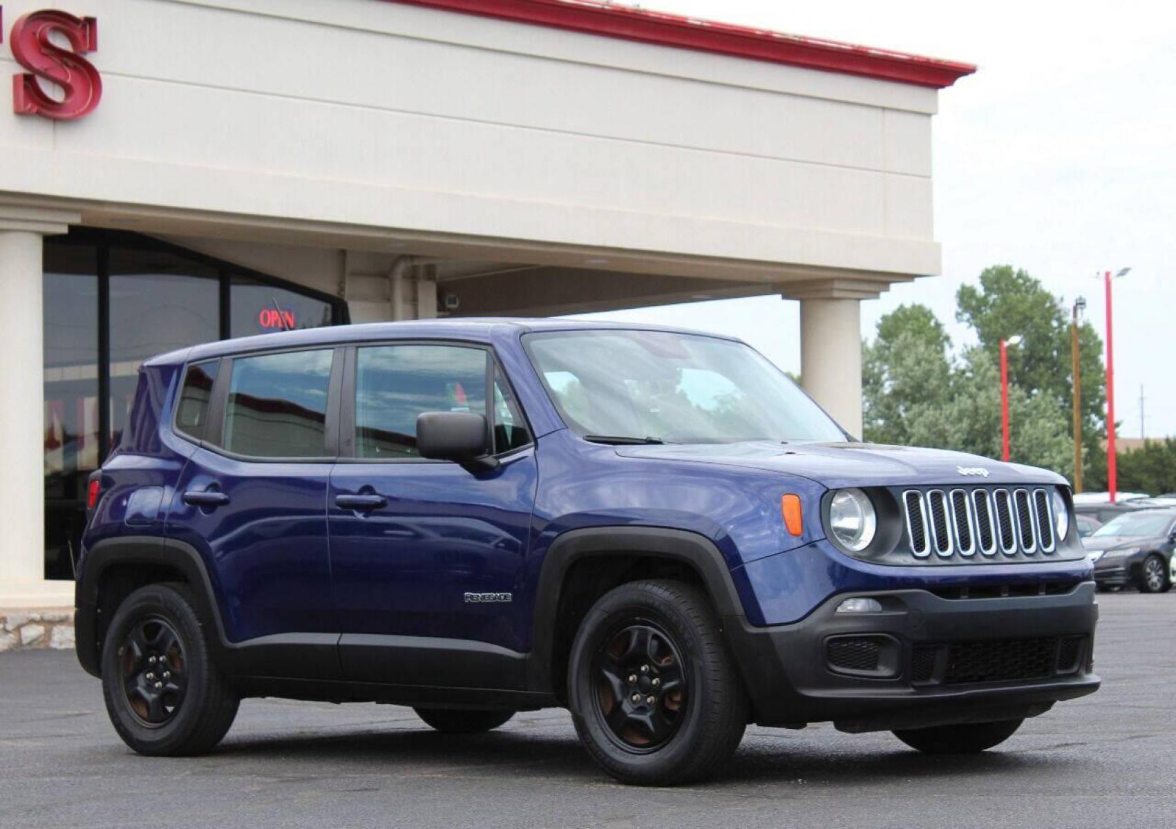 2016 Blue Jeep Renegade Sport FWD (ZACCJAAT3GP) with an 2.4L L4 DOHC 16V engine, 6M transmission, located at 4301 NW 39th , Oklahoma City, OK, 73112, (405) 949-5600, 35.512135, -97.598671 - NO DRIVERS LICENCE NO-FULL COVERAGE INSURANCE-NO CREDIT CHECK. COME ON OVER TO SUPERSPORTS AND TAKE A LOOK AND TEST DRIVE PLEASE GIVE US A CALL AT (405) 949-5600. NO LICENSIA DE MANEJAR- NO SEGURO DE COBERTURA TOTAL- NO VERIFICACCION DE CREDITO. POR FAVOR VENGAN A SUPERSPORTS, ECHE UN VI - Photo #2