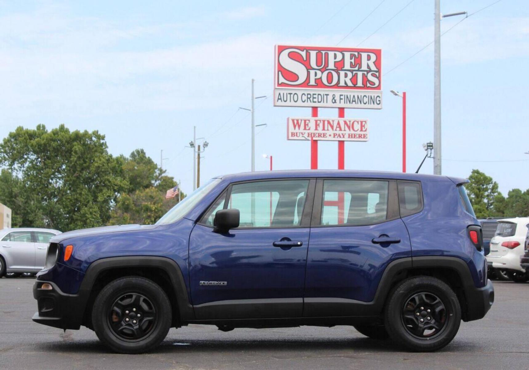 2016 Blue Jeep Renegade Sport FWD (ZACCJAAT3GP) with an 2.4L L4 DOHC 16V engine, 6M transmission, located at 4301 NW 39th , Oklahoma City, OK, 73112, (405) 949-5600, 35.512135, -97.598671 - NO DRIVERS LICENCE NO-FULL COVERAGE INSURANCE-NO CREDIT CHECK. COME ON OVER TO SUPERSPORTS AND TAKE A LOOK AND TEST DRIVE PLEASE GIVE US A CALL AT (405) 949-5600. NO LICENSIA DE MANEJAR- NO SEGURO DE COBERTURA TOTAL- NO VERIFICACCION DE CREDITO. POR FAVOR VENGAN A SUPERSPORTS, ECHE UN VI - Photo #6