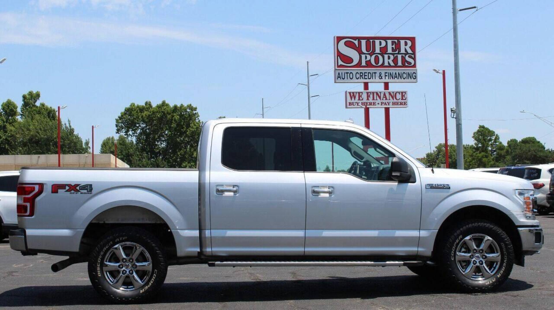 2018 Silver Ford F-150 (1FTEW1E58JK) with an 5.0L V8 5.0L V8 engine, A transmission, located at 4301 NW 39th , Oklahoma City, OK, 73112, (405) 949-5600, 35.512135, -97.598671 - NO DRIVERS LICENCE NO-FULL COVERAGE INSURANCE-NO CREDIT CHECK. COME ON OVER TO SUPERSPORTS AND TAKE A LOOK AND TEST DRIVE PLEASE GIVE US A CALL AT (405) 949-5600. NO LICENSIA DE MANEJAR- NO SEGURO DE COBERTURA TOTAL- NO VERIFICACCION DE CREDITO. POR FAVOR VENGAN A SUPERSPORTS, ECHE UN VIST - Photo#3