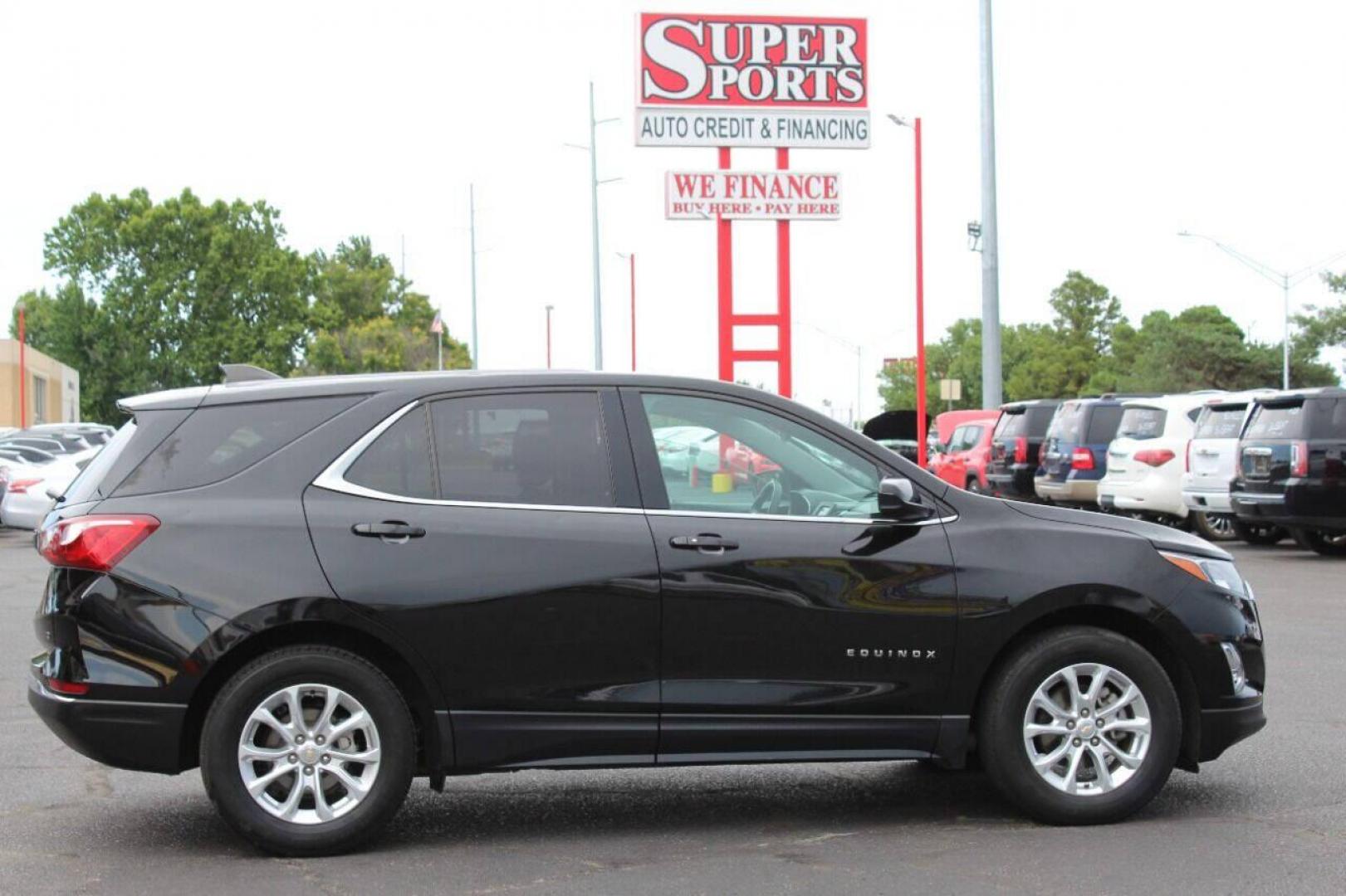 2020 Black Chevrolet Equinox LT 1.5 2WD (2GNAXKEV6L6) with an 1.5L L4 DIR DOHC 16V TURBO engine, 6A transmission, located at 4301 NW 39th , Oklahoma City, OK, 73112, (405) 949-5600, 35.512135, -97.598671 - NO DRIVERS LICENCE NO-FULL COVERAGE INSURANCE-NO CREDIT CHECK. COME ON OVER TO SUPERSPORTS AND TAKE A LOOK AND TEST DRIVE. PLEASE GIVE US A CALL AT (405) 949-5600. NO LICENSIA DE MANEJAR- NO SEGURO DE COBERTURA TOTAL- NO VERIFICACCION DE CREDITO. POR FAVOR VENGAN A SUPERSPORTS, ECHE UN - Photo#2