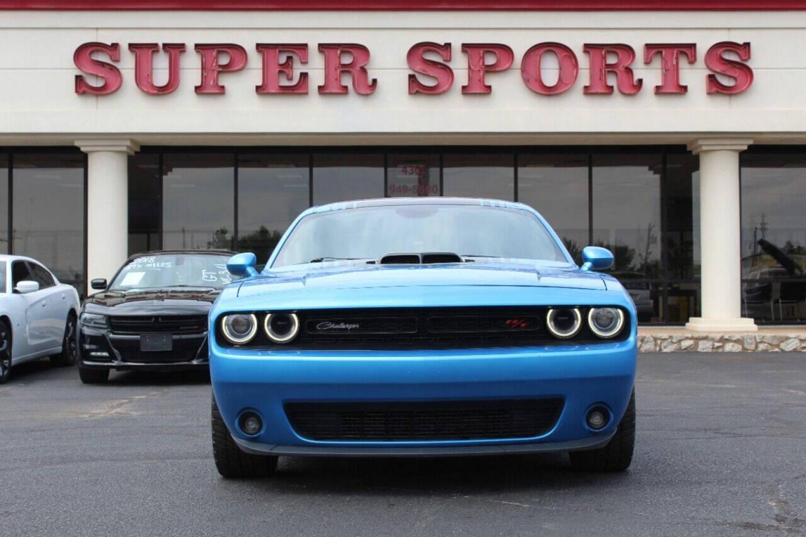 2016 Blue Dodge Challenger R/T Plus (2C3CDZBT4GH) with an 5.7L V8 OHV 16V engine, Manual 6-Speed transmission, located at 4301 NW 39th , Oklahoma City, OK, 73112, (405) 949-5600, 35.512135, -97.598671 - NO DRIVERS LICENSE - NO FULL COVERAGE INSURANCE - NO CREDIT CHECK. COME ON OVER TO SUPERSPORTS AND TAKE A LOOK AND TEST DRIVE PLEASE GIVE US A CALL AT (405) 949-5600. NO LICENCIA DE MANEJAR - NO SEGURO DE COBERTURA TOTAL - NO VERIFICACION DE CREDITO. POR FAVOR VENGAN A SUPERSPORTS, ECH - Photo#0