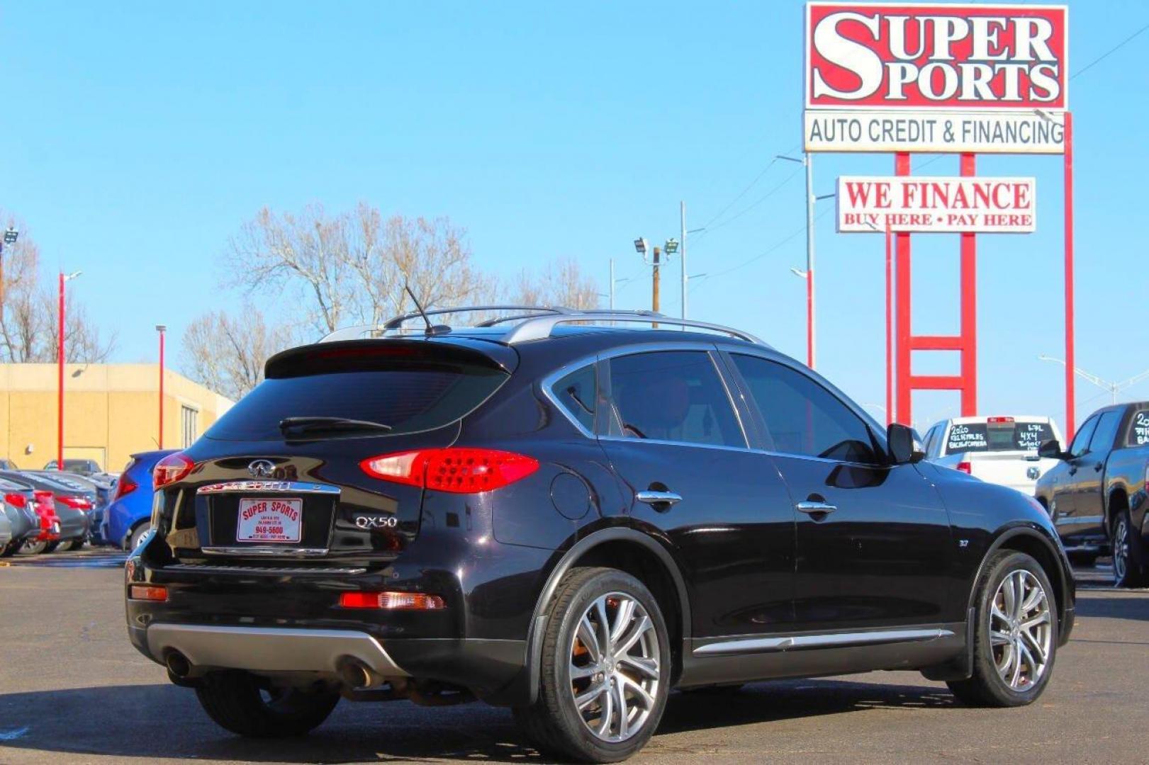 2016 Purple Infiniti QX50 Base AWD (JN1BJ0RR7GM) with an 3.7L V6 DOHC 24V engine, 7A transmission, located at 4301 NW 39th , Oklahoma City, OK, 73112, (405) 949-5600, 35.512135, -97.598671 - NO DRIVERS LICENCE NO-FULL COVERAGE INSURANCE-NO CREDIT CHECK. COME ON OVER TO SUPERSPORTS AND TAKE A LOOK AND TEST DRIVE. PLEASE GIVE US A CALL AT (405) 949-5600 . NO LICENSIA DE MANEJAR- NO SEGURO DE COBERTURA TOTAL- NO VERIFICACCION DE CREDITO. POR FAVOR VENGAN A SUPERSPORTS, ECHE UN - Photo#3