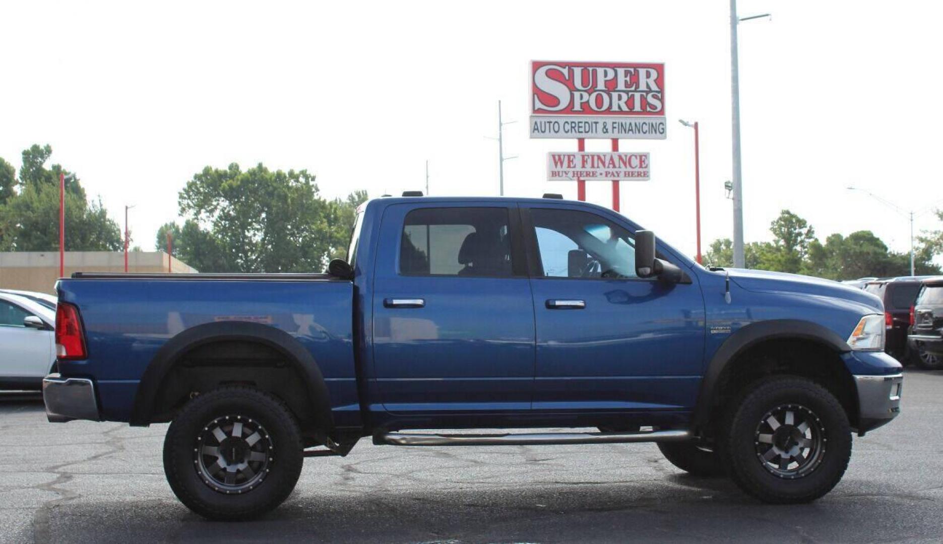 2011 Blue Dodge Ram 1500 ST Crew Cab 4WD (1D7RV1CT3BS) with an 5.7L V8 OHV 16V engine, 5-Speed Automatic transmission, located at 4301 NW 39th , Oklahoma City, OK, 73112, (405) 949-5600, 35.512135, -97.598671 - NO DRIVERS LICENCE NO-FULL COVERAGE INSURANCE-NO CREDIT CHECK. COME ON OVER TO SUPERSPORTS AND TAKE A LOOK AND TEST DRIVE PLEASE GIVE US A CALL AT (405) 949-5600. NO LICENSIA DE MANEJAR- NO SEGURO DE COBERTURA TOTAL- NO VERIFICACCION DE CREDITO. POR FAVOR VENGAN A SUPERSPORTS, ECHE UN V - Photo#3