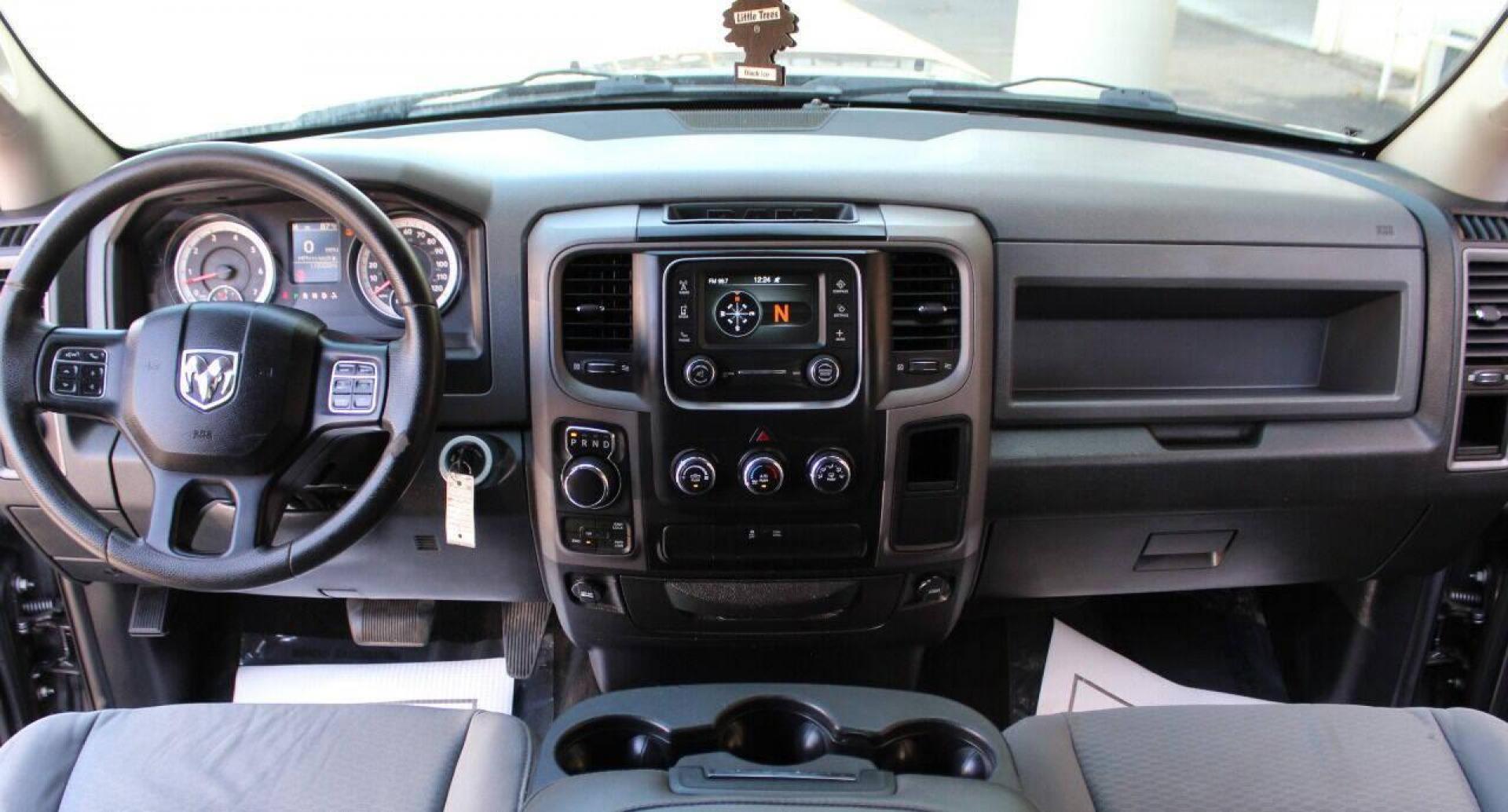 2014 Gray RAM 1500 Tradesman Quad Cab 4WD (1C6RR7FT2ES) with an 5.7L V8 OHV 16V engine, 6-Speed Automatic transmission, located at 4301 NW 39th , Oklahoma City, OK, 73112, (405) 949-5600, 35.512135, -97.598671 - NO DRIVERS LICENCE NO-FULL COVERAGE INSURANCE-NO CREDIT CHECK. COME ON OVER TO SUPERSPORTS AND TAKE A LOOK AND TEST DRIVE. PLEASE GIVE US A CALL AT (405) 949-5600. NO LICENSIA DE MANEJAR- NO SEGURO DE COBERTURA TOTAL- NO VERIFICACCION DE CREDITO. POR FAVOR VENGAN A SUPERSPORTS, ECHE UN V - Photo#16