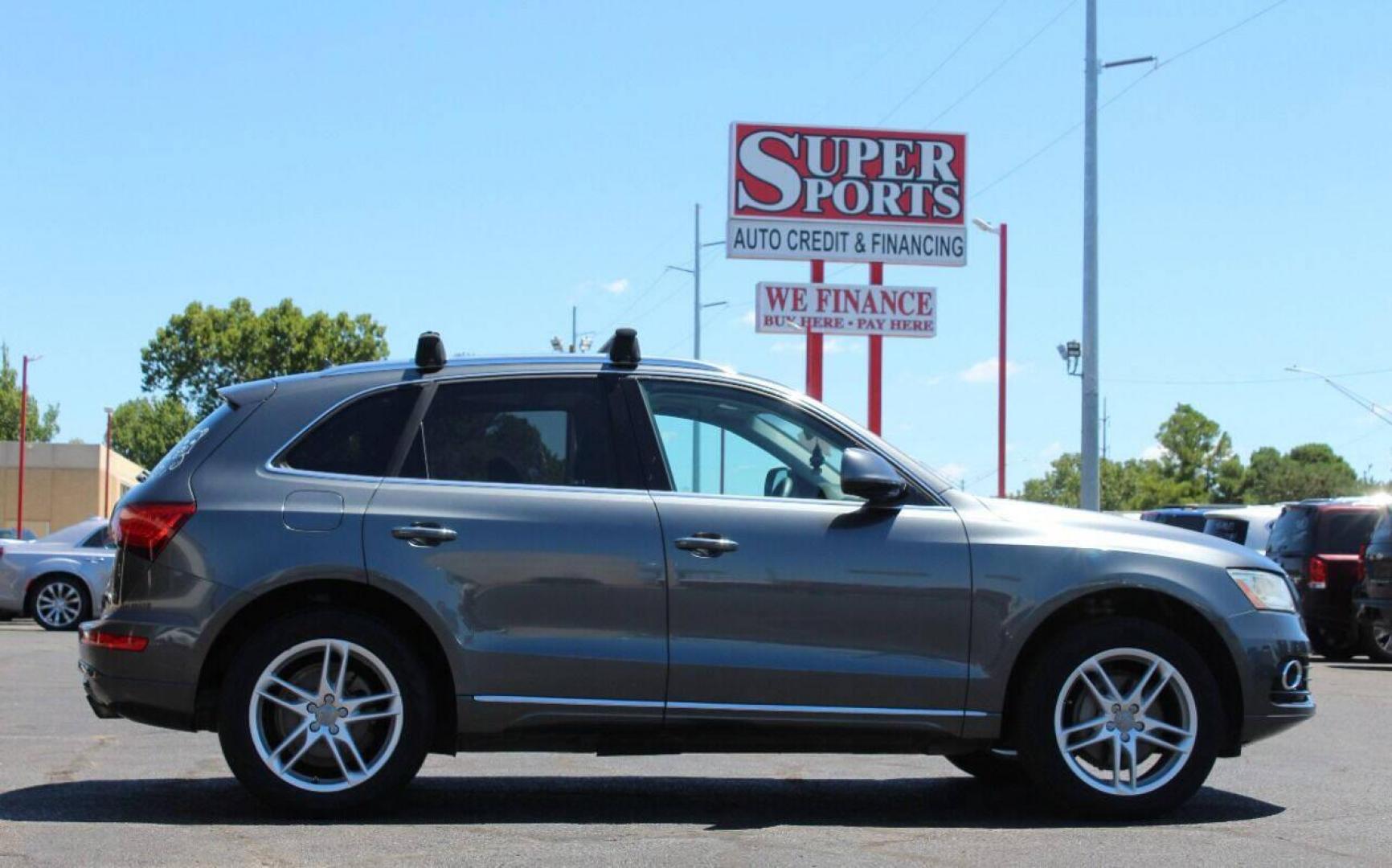 2015 Silver Audi Q5 2.0T Premium Plus quattro (WA1LFAFP3FA) with an 2.0L L4 DOHC 16V engine, 8-Speed Automatic transmission, located at 4301 NW 39th , Oklahoma City, OK, 73112, (405) 949-5600, 35.512135, -97.598671 - NO DRIVERS LICENCE - NO-FULL COVERAGE INSURANCE - NO CREDIT CHECK. COME ON OVER TO SUPERSPORTS AND TAKE A LOOK AND TEST DRIVE. PLEASE GIVE US A CALL AT (405) 949-5600. NO LICENCIA DE MANEJAR - NO SEGURO DE COBERTURA TOTAL - NO VERIFICACION DE CREDITO. POR FAVOR VENGAN A SUPERSPORTS, ECH - Photo#3