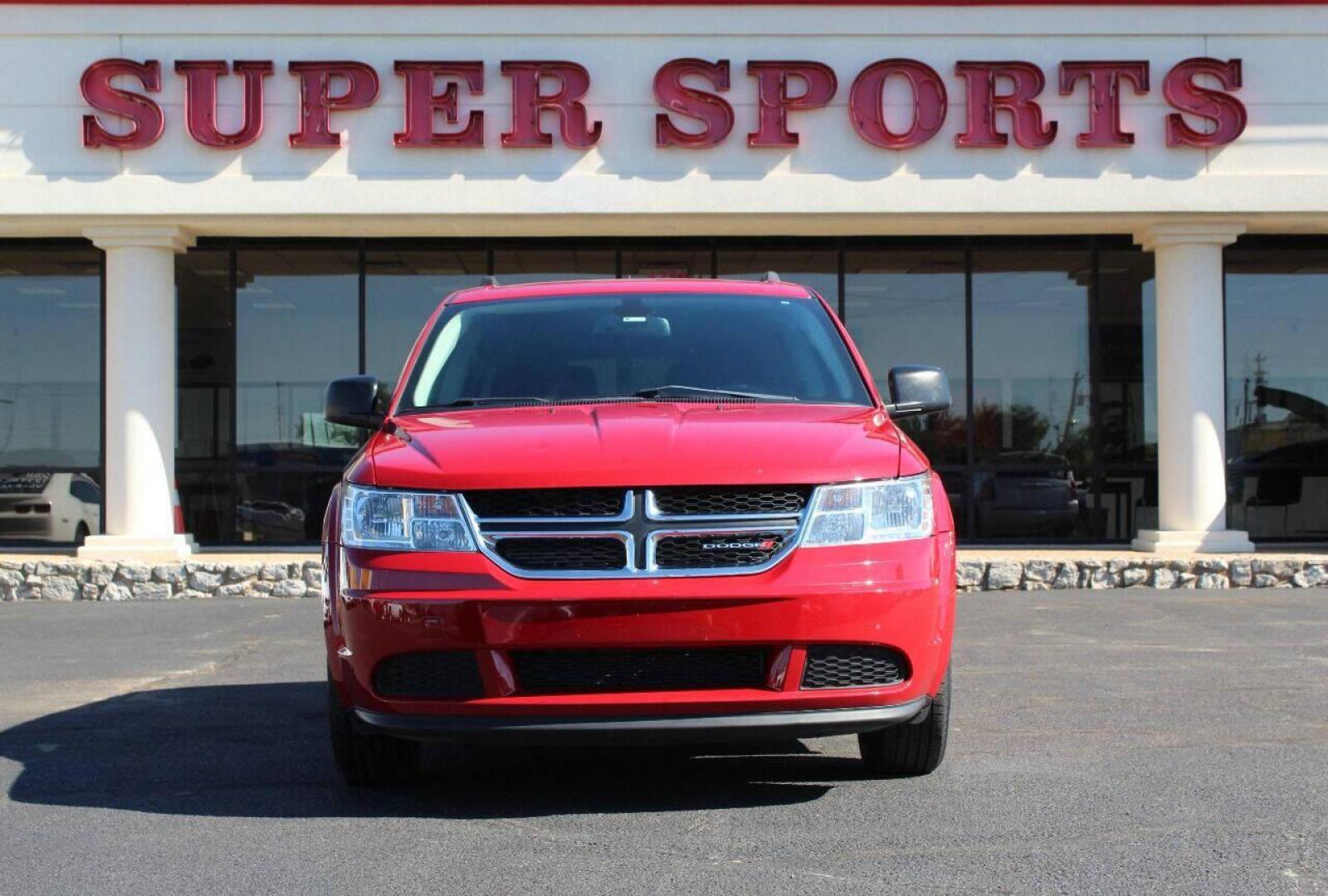 2020 Red Dodge Journey SE Value (3C4PDCAB5LT) with an 2.4L L4 DOHC 16V engine, 6A transmission, located at 4301 NW 39th , Oklahoma City, OK, 73112, (405) 949-5600, 35.512135, -97.598671 - NO DRIVERS LICENCE NO-FULL COVERAGE INSURANCE-NO CREDIT CHECK. COME ON OVER TO SUPERSPORTS AND TAKE A LOOK AND TEST DRIVE. PLEASE GIVE US A CALL AT (405) 949-5600. NO LICENSIA DE MANEJAR- NO SEGURO DE COBERTURA TOTAL- NO VERIFICACCION DE CREDITO. POR FAVOR VENGAN A SUPERSPORTS, EC - Photo#0