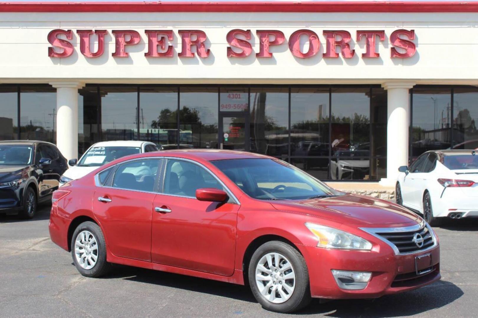 2013 Maroon Nissan Altima 2.5 S (1N4AL3AP8DN) with an 2.5L L4 DOHC 16V engine, CVT transmission, located at 4301 NW 39th , Oklahoma City, OK, 73112, (405) 949-5600, 35.512135, -97.598671 - NO DRIVERS LICENCE NO-FULL COVERAGE INSURANCE-NO CREDIT CHECK. COME ON OVER TO SUPERSPORTS AND TAKE A LOOK AND TEST DRIVE. PLEASE GIVE US A CALL AT (405) 949-5600. NO LICENSIA DE MANEJAR- NO SEGURO DE COBERTURA TOTAL- NO VERIFICACCION DE CREDITO. POR FAVOR VENGAN A SUPERSPORTS, ECHE UN - Photo#0