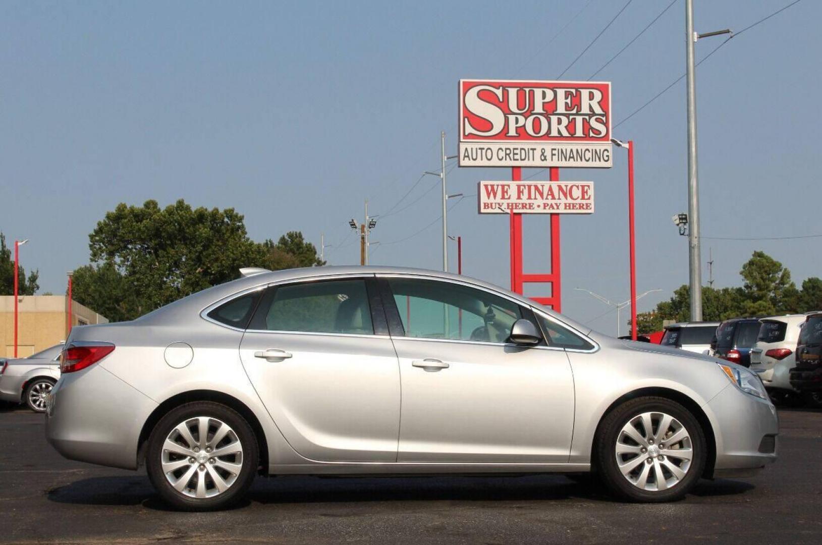 2016 Silver Buick Verano Base (1G4PP5SK6G4) with an 2.4L L4 DOHC 16V FFV engine, 6A transmission, located at 4301 NW 39th , Oklahoma City, OK, 73112, (405) 949-5600, 35.512135, -97.598671 - NO DRIVERS LICENCE NO-FULL COVERAGE INSURANCE-NO CREDIT CHECK. COME ON OVER TO SUPERSPORTS AND TAKE A LOOK AND TEST DRIVE. PLEASE GIVE US A CALL AT (405) 949-5600. NO LICENSIA DE MANEJAR- NO SEGURO DE COBERTURA TOTAL- NO VERIFICACCION DE CREDITO. POR FAVOR VENGAN A SUPERSPORTS, ECHE UN - Photo#3