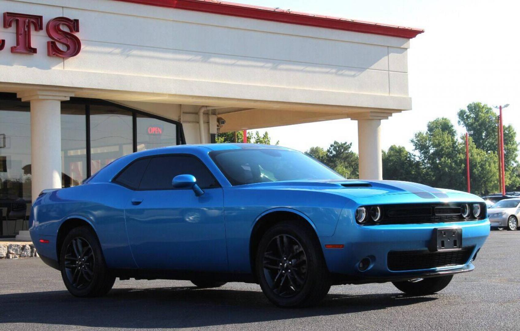 2019 Blue Dodge Challenger GT (2C3CDZGG1KH) with an 3.6L V6 DOHC 24V engine, 8A transmission, located at 4301 NW 39th , Oklahoma City, OK, 73112, (405) 949-5600, 35.512135, -97.598671 - NO DRIVERS LICENCE - NO FULL COVERAGE INSURANCE - NO CREDIT CHECK. COME ON OVER TO SUPERSPORTS AND TAKE A LOOK AND TEST DRIVE. PLEASE GIVE US A CALL AT (405) 949-5600. NO LICENCIA DE MANEJAR - NO SEGURO DE COBERTURA TOTAL - NO VERIFICACION DE CREDITO. POR FAVOR VENGAN A SUPERSPORTS, ECH - Photo#1