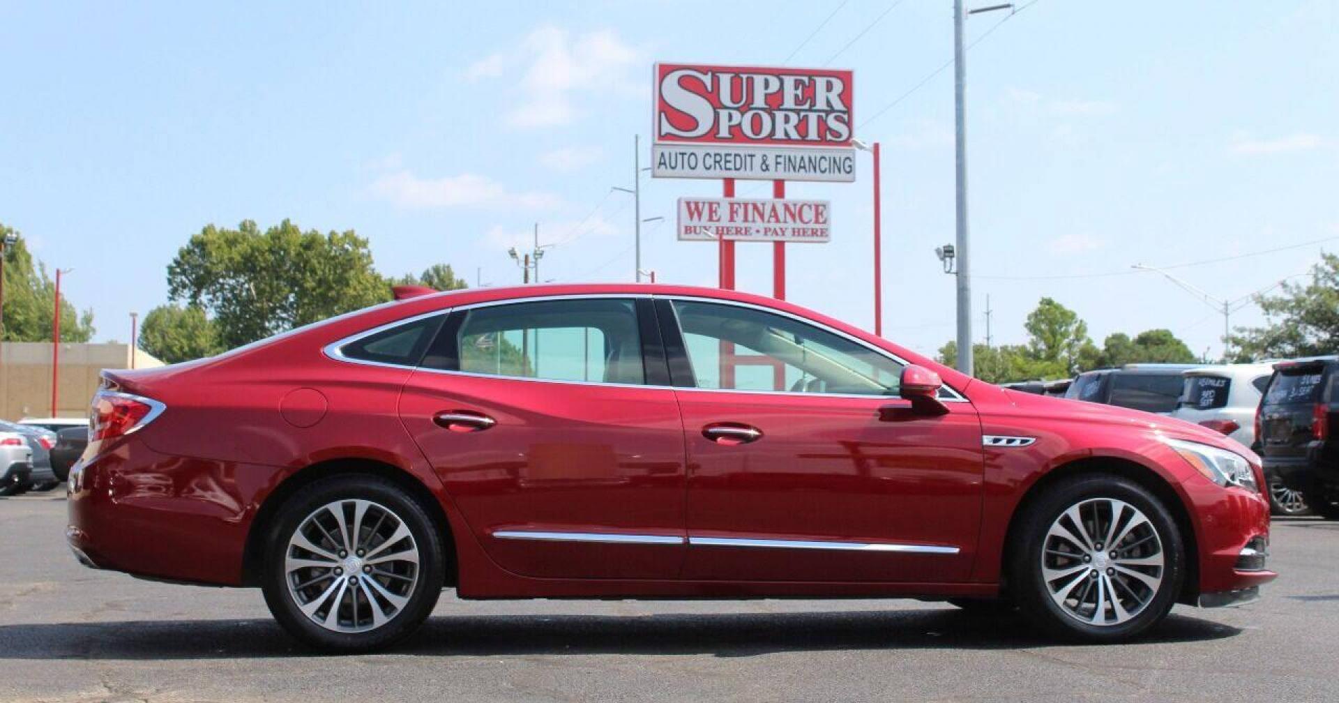 2018 Maroon Buick LaCrosse Premium (1G4ZR5SS8JU) with an 3.6L V6 DOHC 24V engine, 8A transmission, located at 4301 NW 39th , Oklahoma City, OK, 73112, (405) 949-5600, 35.512135, -97.598671 - NO DRIVERS LICENCE NO-FULL COVERAGE INSURANCE-NO CREDIT CHECK. COME ON OVER TO SUPERSPORTS AND TAKE A LOOK AND TEST DRIVE. PLEASE GIVE US A CALL AT (405) 949-5600. NO LICENSIA DE MANEJAR- NO SEGURO DE COBERTURA TOTAL- NO VERIFICACCION DE CREDITO. POR FAVOR VENGAN A SUPERSPORTS, ECHE UN - Photo#3