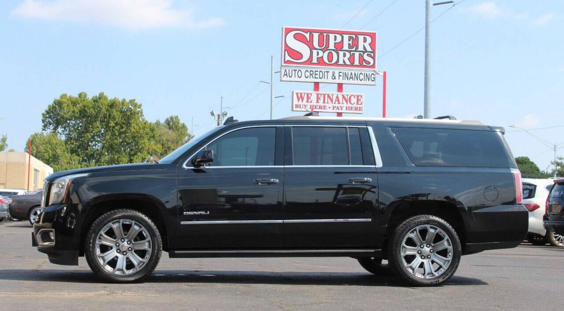 2016 Black GMC Yukon XL Denali 4WD (1GKS2HKJXGR) with an 6.2L V8 OHV 16V engine, 6A transmission, located at 4301 NW 39th , Oklahoma City, OK, 73112, (405) 949-5600, 35.512135, -97.598671 - NO DRIVERS LICENSE - NO FULL COVERAGE INSURANCE - NO CREDIT CHECK. COME ON OVER TO SUPERSPORTS AND TAKE A LOOK AND TEST DRIVE. PLEASE GIVE US A CALL AT (405) 949-5600. NO LICENCIA DE MANEJAR - NO SEGURO DE COBERTURA TOTAL - NO VERIFICACION DE CREDITO. POR FAVOR VENGAN A SUPERSPORTS, ECH - Photo#6