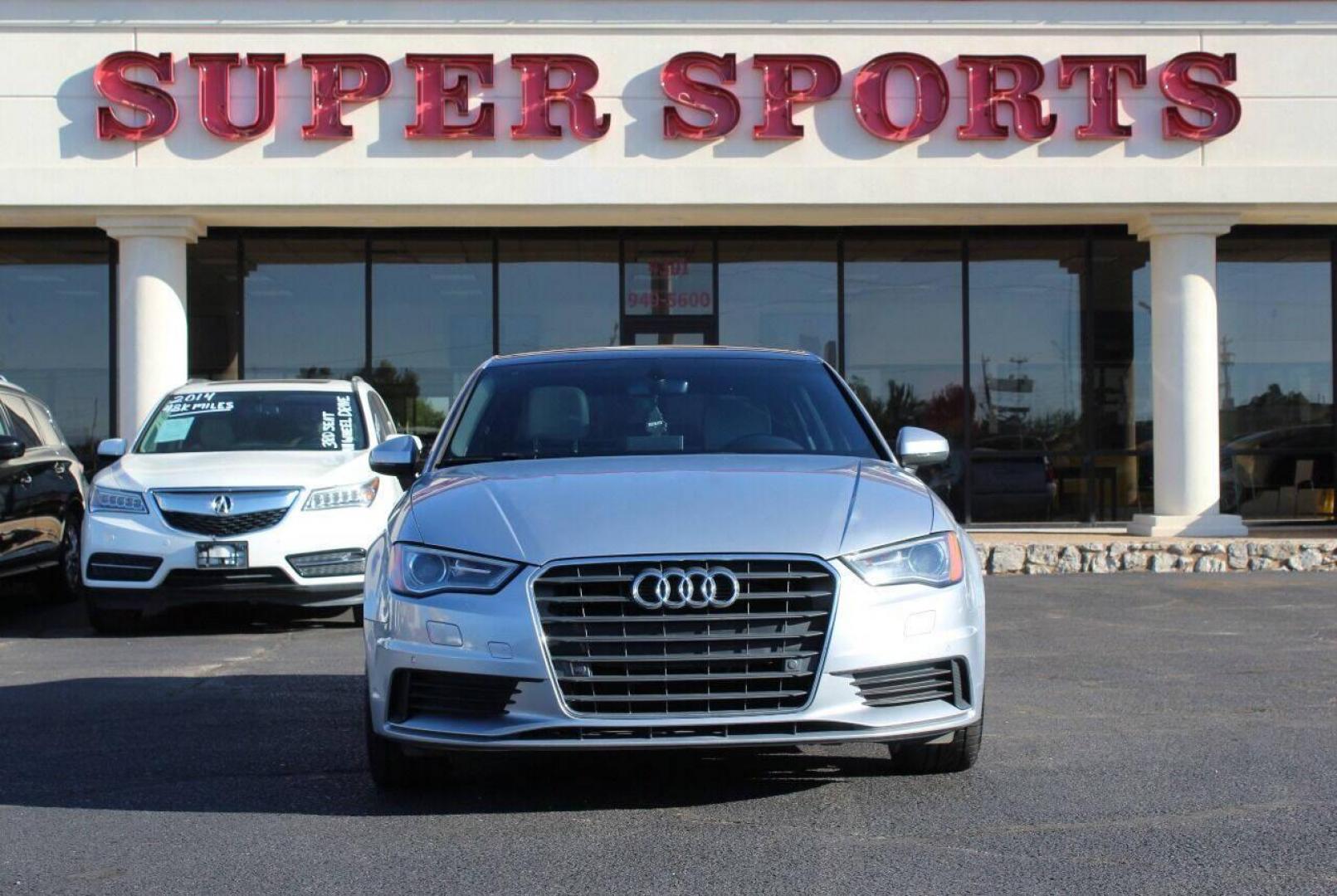 2016 Silver Audi A3 1.8T Premium FWD S tronic (WAUA7GFF7G1) with an 1.8L L4 DOHC 16V engine, 6A transmission, located at 4301 NW 39th , Oklahoma City, OK, 73112, (405) 949-5600, 35.512135, -97.598671 - NO DRIVERS LICENCE NO-FULL COVERAGE INSURANCE-NO CREDIT CHECK. COME ON OVER TO SUPERSPORTS AND TAKE A LOOK AND TEST DRIVE. PLEASE GIVE US A CALL AT (405) 949-5600. NO LICENCIA DE MANEJAR - NO SEGURO DE COBERTURA TOTAL - NO VERIFICACION DE CREDITO. POR FAVOR VENGAN A SUPERSPORTS, ECHE UN - Photo#2