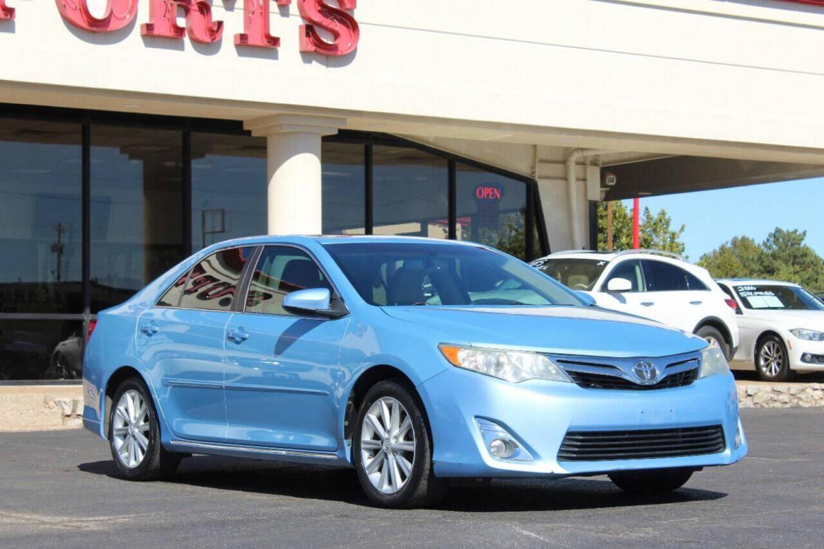 2013 Blue Toyota Camry XLE V6 (4T1BK1FK4DU) with an 3.5L V6 DOHC 24V engine, 6-Speed Automatic transmission, located at 4301 NW 39th , Oklahoma City, OK, 73112, (405) 949-5600, 35.512135, -97.598671 - NO DRIVERS LICENSE - NO FULL COVERAGE INSURANCE - NO CREDIT CHECK. COME ON OVER TO SUPERSPORTS AND TAKE A LOOK AND TEST DRIVE PLEASE GIVE US A CALL AT (405) 949-5600. NO LICENCIA DE MANEJAR - NO SEGURO DE COBERTURA TOTAL - NO VERIFICACION DE CREDITO. POR FAVOR VENGAN A SUPERSPORTS, ECHE - Photo#0