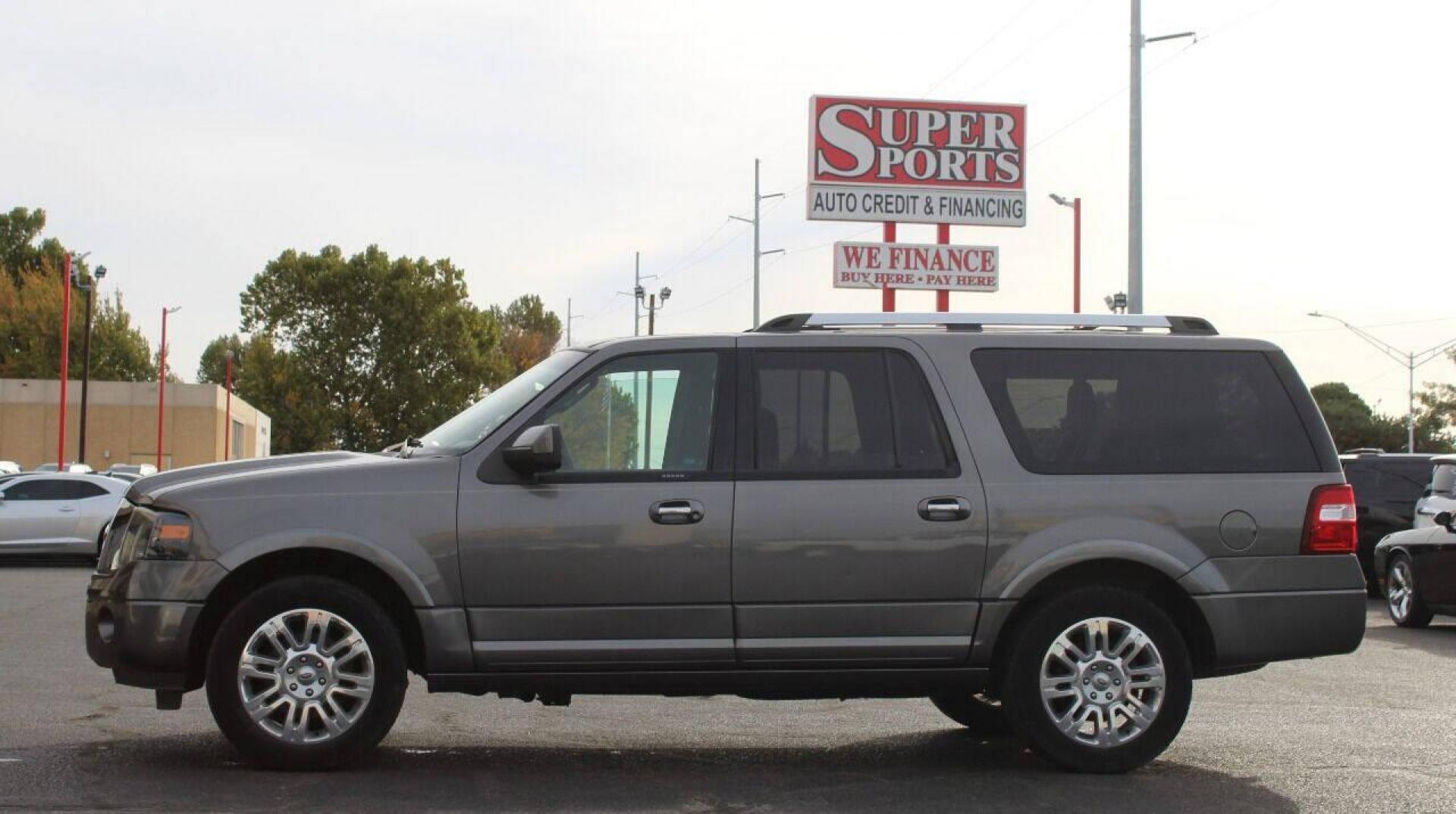 2014 Charcoal Ford Expedition EL Limited 2WD (1FMJK1K58EE) with an 5.4L V8 SOHC 16V FFV engine, 6-Speed Automatic transmission, located at 4301 NW 39th , Oklahoma City, OK, 73112, (405) 949-5600, 35.512135, -97.598671 - NO DRIVERS LICENCE NO - FULL COVERAGE INSURANCE - NO CREDIT CHECK. COME ON OVER TO SUPERSPORTS AND TAKE A LOOK AND TEST DRIVE. PLEASE GIVE US A CALL AT (405) 949-5600. NO LICENCIA DE MANEJAR - NO SEGURO DE COBERTURA TOTAL- NO VERIFICACION DE CREDITO. POR FAVOR VENGAN A SUPERSPORTS, ECHE - Photo#6