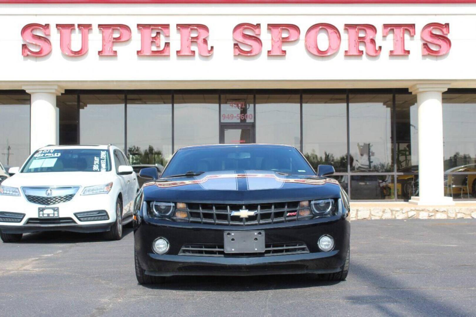 2012 Black Chevrolet Camaro (2G1FG1E39C9) with an 3.6L V6 3.6L V6 engine, Manual 6-Speed transmission, located at 4301 NW 39th , Oklahoma City, OK, 73112, (405) 949-5600, 35.512135, -97.598671 - Photo#0