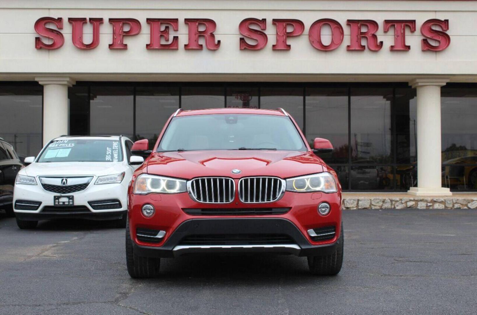 2016 Red BMW X3 xDrive28i (5UXWX9C57G0) with an 2.0L L4 DOHC 16V engine, 8-Speed Automatic transmission, located at 4301 NW 39th , Oklahoma City, OK, 73112, (405) 949-5600, 35.512135, -97.598671 - NO DRIVERS LICENCE NO - FULL COVERAGE INSURANCE - NO CREDIT CHECK. COME ON OVER TO SUPERSPORTS AND TAKE A LOOK AND TEST DRIVE PLEASE GIVE US A CALL AT (405) 949-5600. NO LICENCIA DE MANEJAR - NO SEGURO DE COBERTURA TOTAL - NO VERIFICACION DE CREDITO. POR FAVOR VENGAN A SUPERSPORTS, ECHE - Photo#0