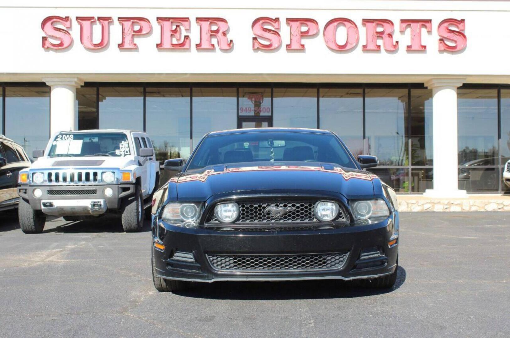 2014 Black Ford Mustang (1ZVBP8CF9E5) with an 5.0L V8 5.0L V8 engine, Automatic 6-Speed transmission, located at 4301 NW 39th , Oklahoma City, OK, 73112, (405) 949-5600, 35.512135, -97.598671 - Photo#0