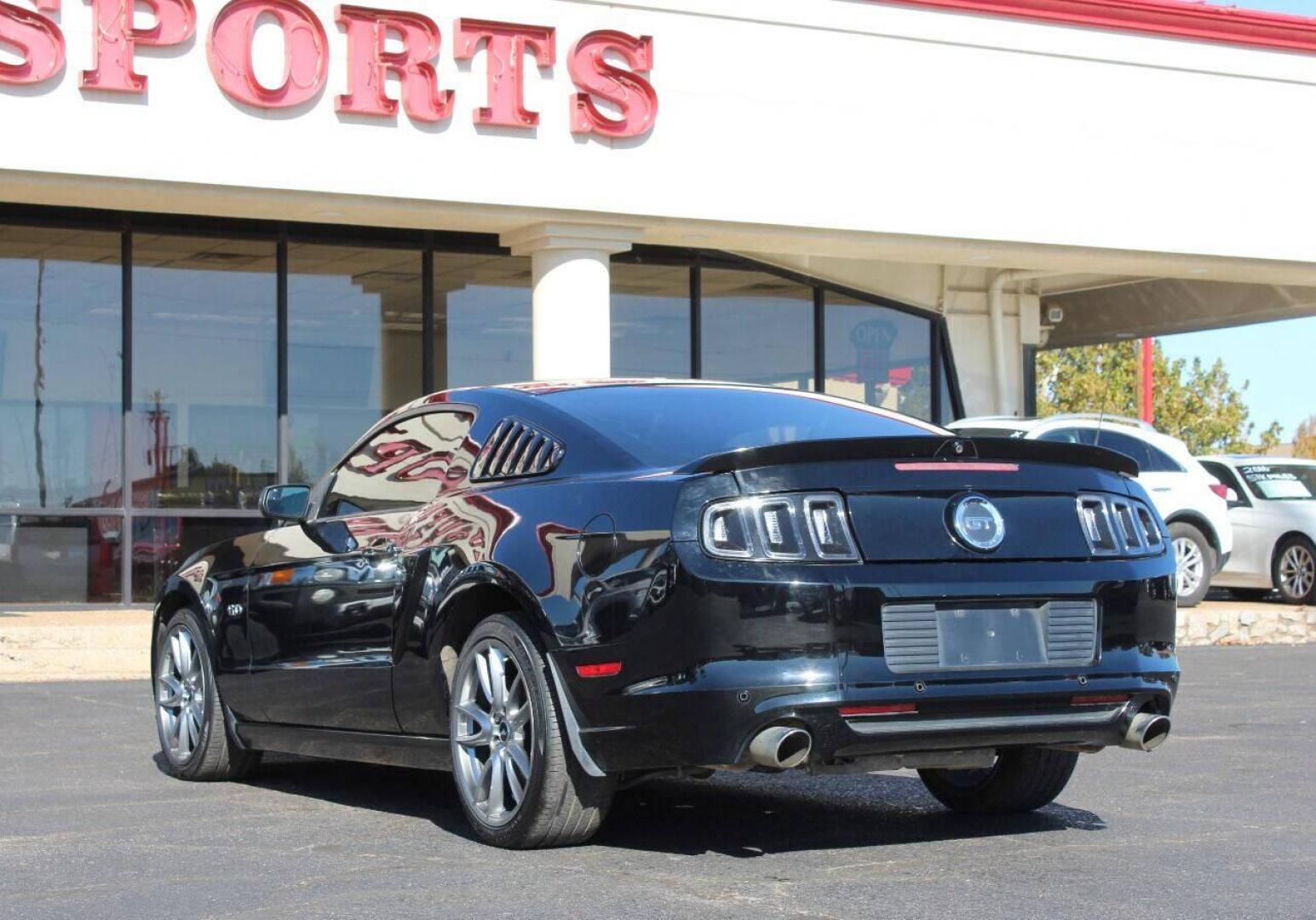 2014 Black Ford Mustang (1ZVBP8CF9E5) with an 5.0L V8 5.0L V8 engine, Automatic 6-Speed transmission, located at 4301 NW 39th , Oklahoma City, OK, 73112, (405) 949-5600, 35.512135, -97.598671 - Photo#5