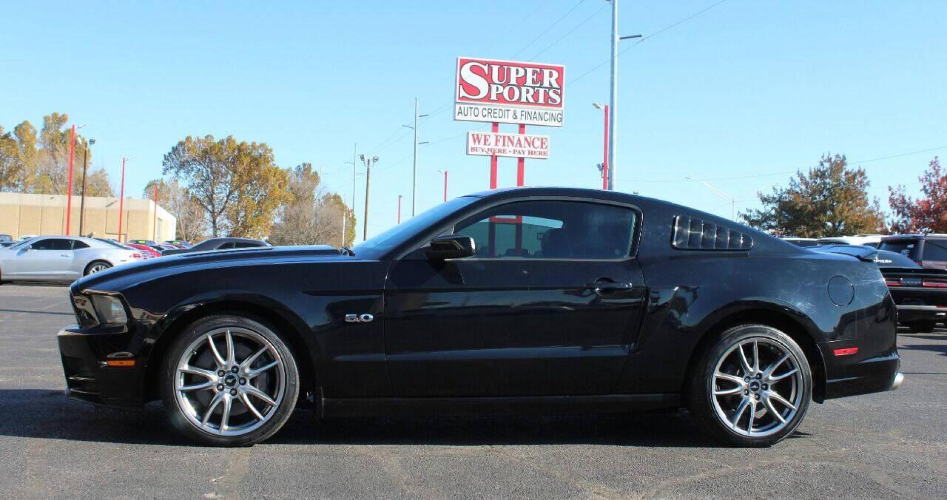 2014 Black Ford Mustang (1ZVBP8CF9E5) with an 5.0L V8 5.0L V8 engine, Automatic 6-Speed transmission, located at 4301 NW 39th , Oklahoma City, OK, 73112, (405) 949-5600, 35.512135, -97.598671 - Photo#6