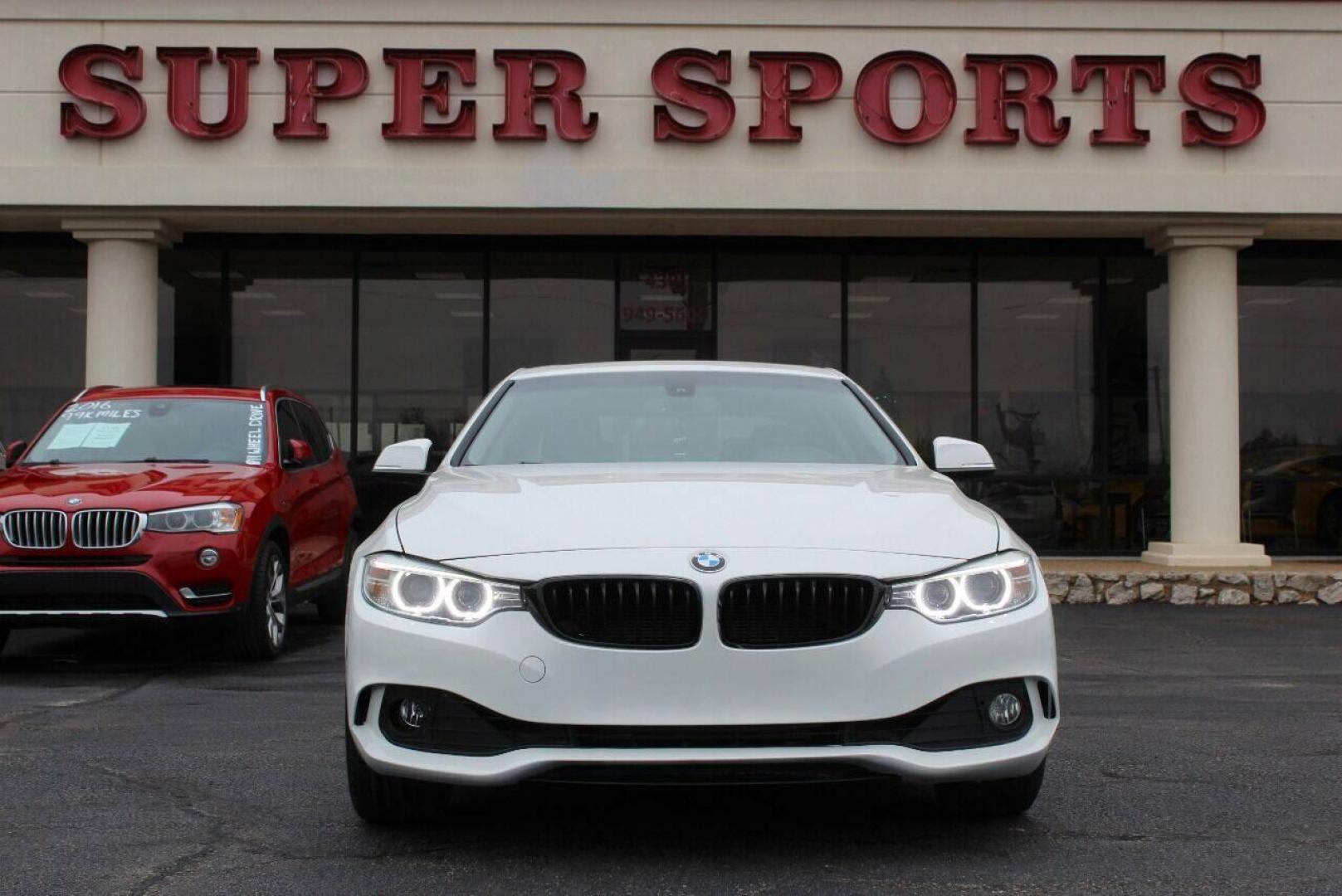 2015 White BMW 4-Series 428i SULEV Coupe (WBA3N7C54FK) with an 2.0L L4 DOHC 16V engine, 8-Speed Automatic transmission, located at 4301 NW 39th , Oklahoma City, OK, 73112, (405) 949-5600, 35.512135, -97.598671 - NO DRIVERS LICENCE NO-FULL COVERAGE INSURANCE-NO CREDIT CHECK. COME ON OVER TO SUPERSPORTS AND TAKE A LOOK AND TEST DRIVE. PLEASE GIVE US A CALL AT (405) 949-5600. NO LICENSIA DE MANEJAR- NO SEGURO DE COBERTURA TOTAL- NO VERIFICACCION DE CREDITO. POR FAVOR VENGAN A SUPERSPORTS, ECHE UN - Photo#2