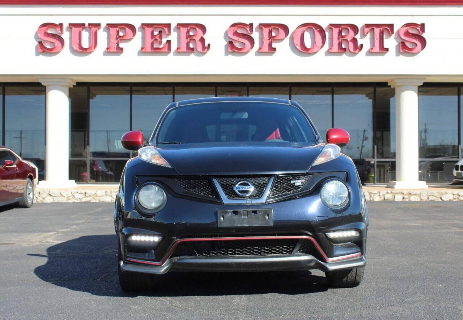 2014 Black Nissan Juke NISMO RS 6MT AWD (JN8DF5MV0ET) with an 1.6L L4 DOHC 16V engine, 6-Speed Manual transmission, located at 4301 NW 39th , Oklahoma City, OK, 73112, (405) 949-5600, 35.512135, -97.598671 - NO DRIVERS LICENSE - NO FULL COVERAGE INSURANCE - NO CREDIT CHECK. COME ON OVER TO SUPERSPORTS AND TAKE A LOOK AND TEST DRIVE. PLEASE GIVE US A CALL AT (405) 949-5600. NO LICENCIA DE MANEJAR - NO SEGURO DE COBERTURA TOTAL - NO VERIFICACION DE CREDITO. POR FAVOR VENGAN A SUPERSPORTS, ECH - Photo#2