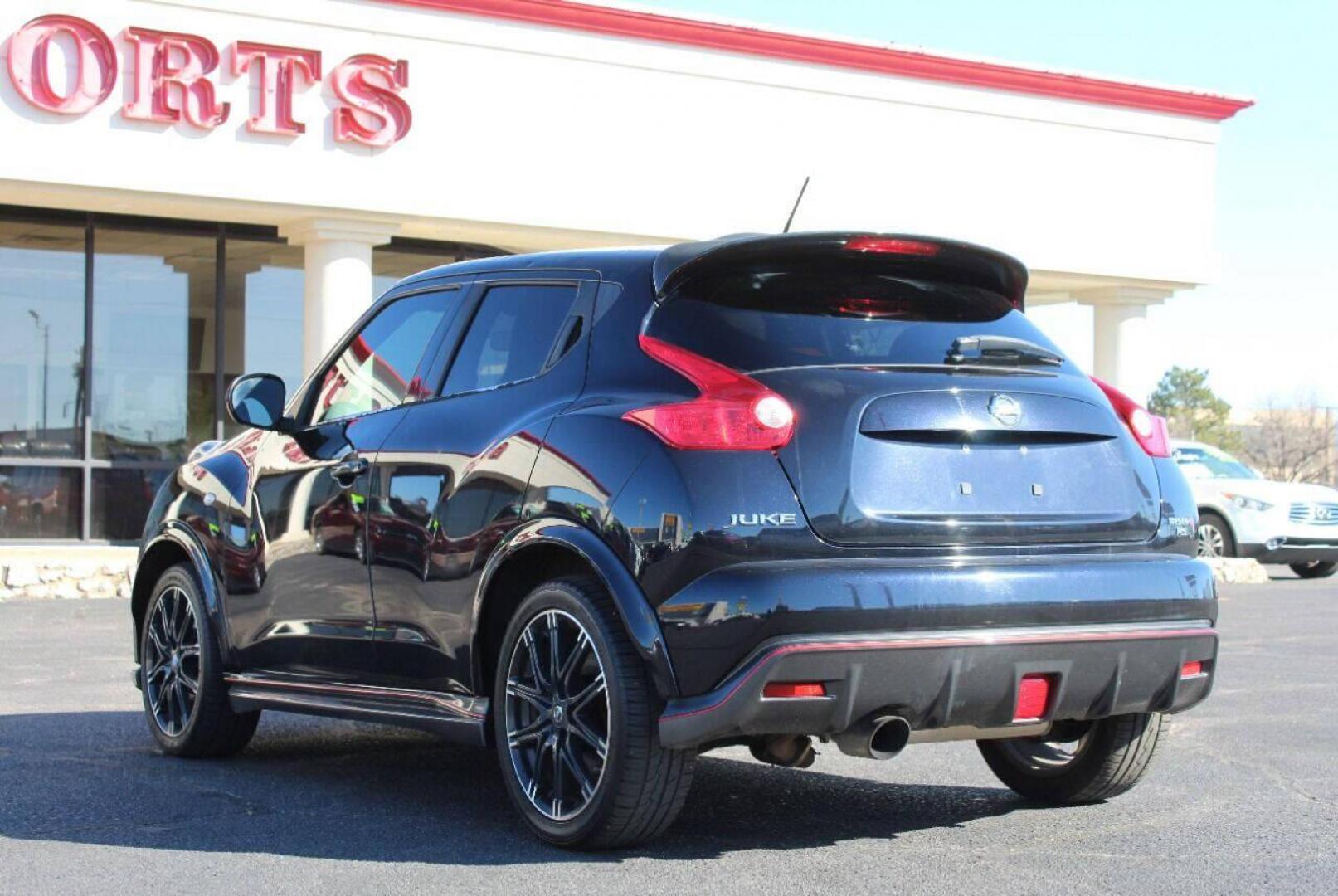 2014 Black Nissan Juke NISMO RS 6MT AWD (JN8DF5MV0ET) with an 1.6L L4 DOHC 16V engine, 6-Speed Manual transmission, located at 4301 NW 39th , Oklahoma City, OK, 73112, (405) 949-5600, 35.512135, -97.598671 - NO DRIVERS LICENSE - NO FULL COVERAGE INSURANCE - NO CREDIT CHECK. COME ON OVER TO SUPERSPORTS AND TAKE A LOOK AND TEST DRIVE. PLEASE GIVE US A CALL AT (405) 949-5600. NO LICENCIA DE MANEJAR - NO SEGURO DE COBERTURA TOTAL - NO VERIFICACION DE CREDITO. POR FAVOR VENGAN A SUPERSPORTS, ECH - Photo#5