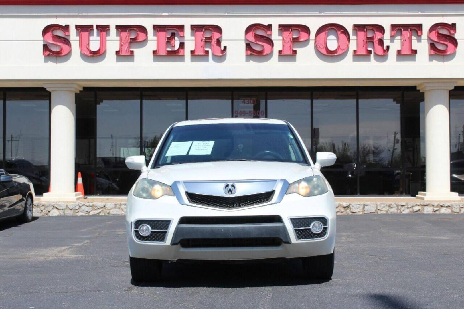 2010 White Acura RDX 5-Spd AT with Technology Package (5J8TB1H5XAA) with an 2.3L L4 DOHC 16V engine, 5-Speed Automatic transmission, located at 4301 NW 39th , Oklahoma City, OK, 73112, (405) 949-5600, 35.512135, -97.598671 - Photo#2