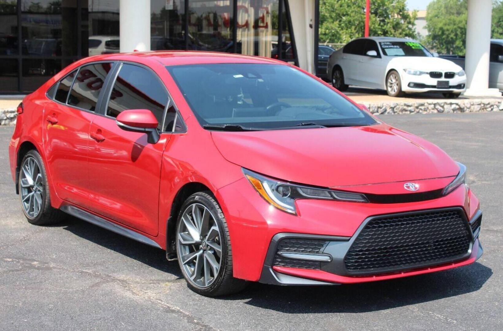 2021 Red Toyota Corolla SE (5YFS4MCE1MP) with an 2.0L L4 DOHC 16V engine, CVT transmission, located at 4301 NW 39th , Oklahoma City, OK, 73112, (405) 949-5600, 35.512135, -97.598671 - NO DRIVERS LICENSE - NO FULL COVERAGE INSURANCE - NO CREDIT CHECK. COME ON OVER TO SUPERSPORTS AND TAKE A LOOK AND TEST DRIVE. PLEASE GIVE US A CALL AT (405) 949-5600. NO LICENCIA DE MANEJAR - NO SEGURO DE COBERTURA TOTAL - NO VERIFICACION DE CREDITO. POR FAVOR VENGAN A SUPERSPORTS, ECH - Photo#0