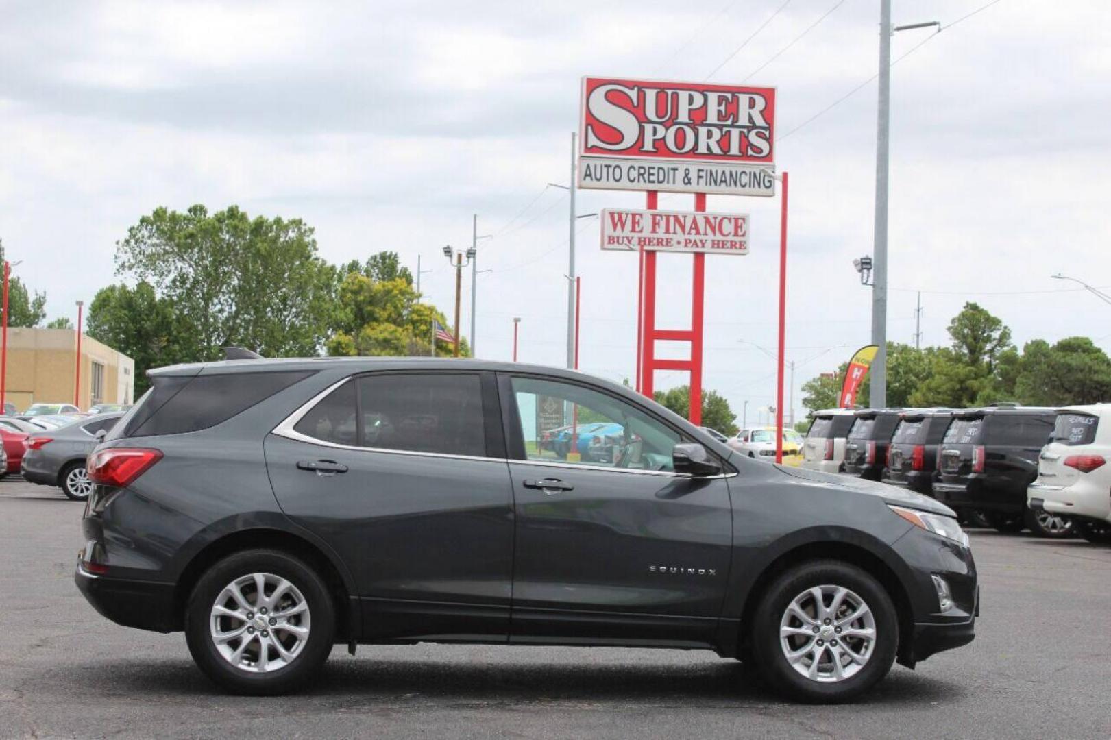 2018 Black Chevrolet Equinox LT 2WD (3GNAXJEV5JS) with an 1.5L L4 DIR DOHC 16V TURBO engine, 6A transmission, located at 4301 NW 39th , Oklahoma City, OK, 73112, (405) 949-5600, 35.512135, -97.598671 - NO DRIVERS LICENCE NO-FULL COVERAGE INSURANCE-NO CREDIT CHECK. COME ON OVER TO SUPERSPORTS AND TAKE A LOOK AND TEST DRIVE PLEASE GIVE US A CALL AT (405) 949-5600. NO LICENSIA DE MANEJAR- NO SEGURO DE COBERTURA TOTAL- NO VERIFICACCION DE CREDITO. POR FAVOR VENGAN A SUPERSPORTS, - Photo#3