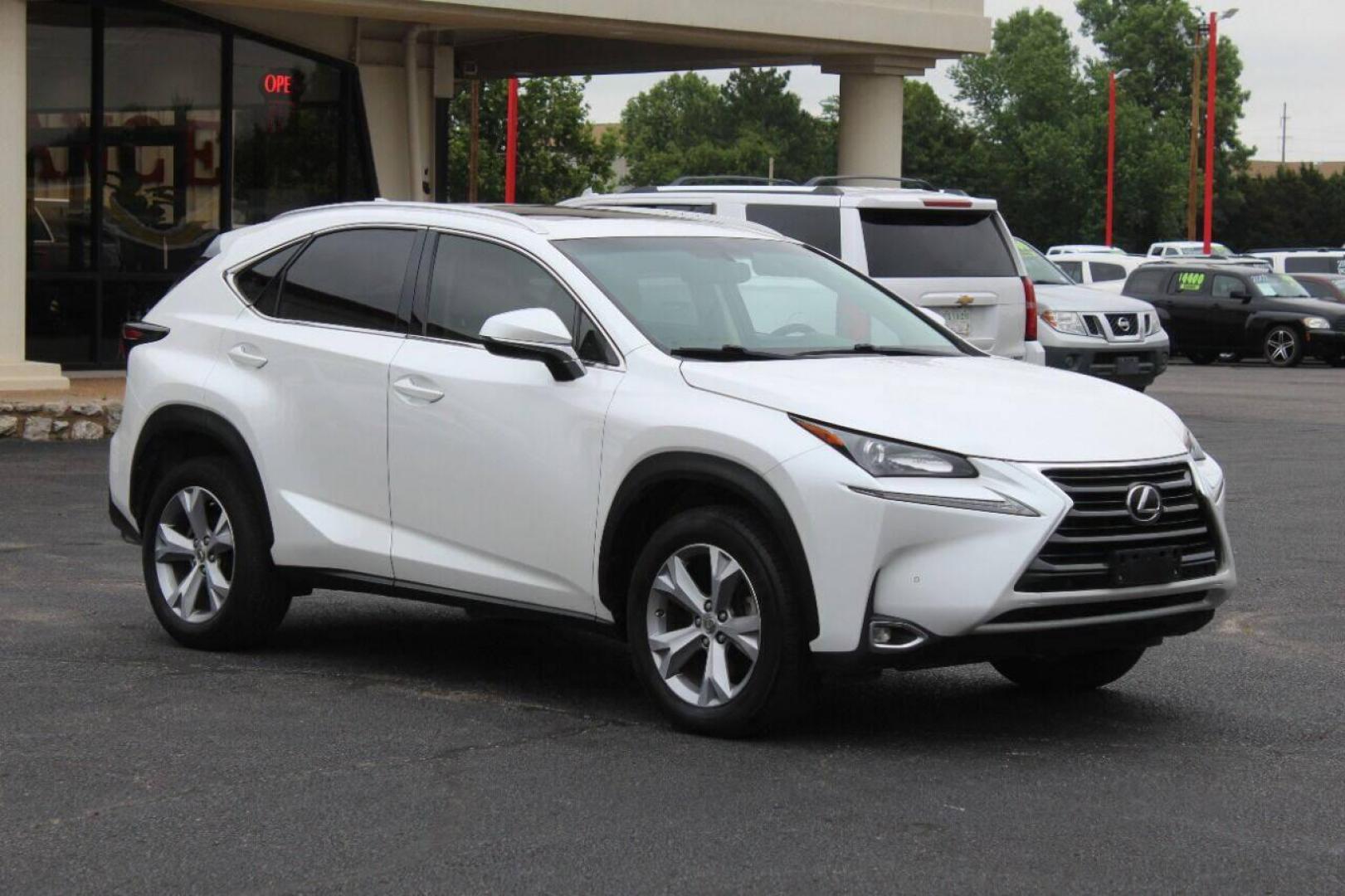 2017 White Lexus NX 200t FWD (JTJYARBZ5H2) with an 2.0L L4 DOHC 16V engine, 6A transmission, located at 4301 NW 39th , Oklahoma City, OK, 73112, (405) 949-5600, 35.512135, -97.598671 - Photo#2