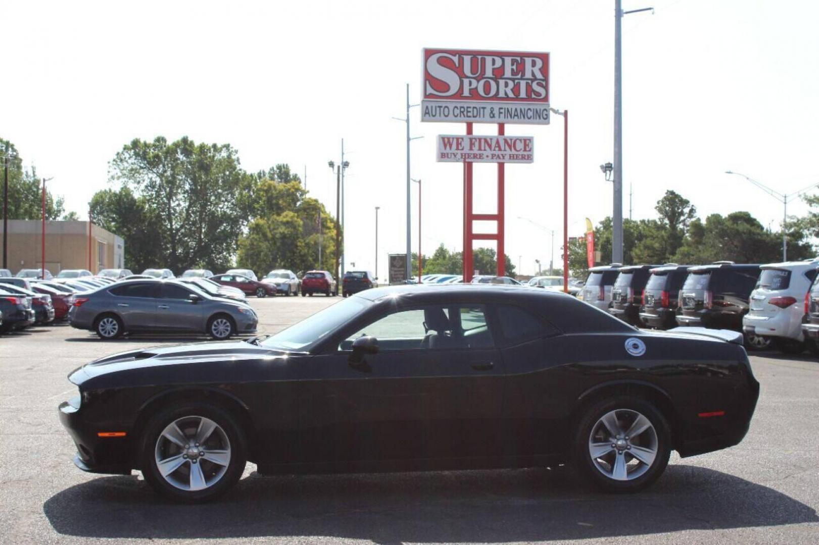 2020 Black Dodge Challenger SXT (2C3CDZAGXLH) with an 3.6L V6 DOHC 24V engine, 8A transmission, located at 4301 NW 39th , Oklahoma City, OK, 73112, (405) 949-5600, 35.512135, -97.598671 - NO DRIVERS LICENCE NO-FULL COVERAGE INSURANCE-NO CREDIT CHECK. COME ON OVER TO SUPERSPORTS AND TAKE A LOOK AND TEST DRIVE PLEASE GIVE US A CALL AT (405) 949-5600. NO LICENSIA DE MANEJAR- NO SEGURO DE COBERTURA TOTAL- NO VERIFICACCION DE CREDITO. POR FAVOR VENGAN A SUPERSPORT - Photo#5