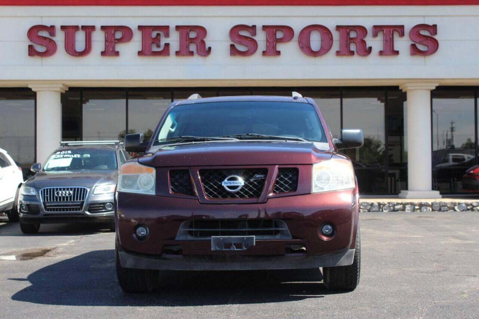 2015 Burgundy Nissan Armada SL 2WD (5N1BA0NDXFN) with an 5.6L V8 DOHC 32V FFV engine, 5-Speed Automatic transmission, located at 4301 NW 39th , Oklahoma City, OK, 73112, (405) 949-5600, 35.512135, -97.598671 - NO DRIVERS LICENCE NO-FULL COVERAGE INSURANCE-NO CREDIT CHECK. COME ON OVER TO SUPERSPORTS AND TAKE A LOOK AND TEST DRIVE. PLEASE GIVE US A CALL AT (405) 949-5600. NO LICENSIA DE MANEJAR- NO SEGURO DE COBERTURA TOTAL- NO VERIFICACCION DE CREDITO. POR FAVOR VENGAN A SUPERSPORTS, ECHE UN - Photo#2