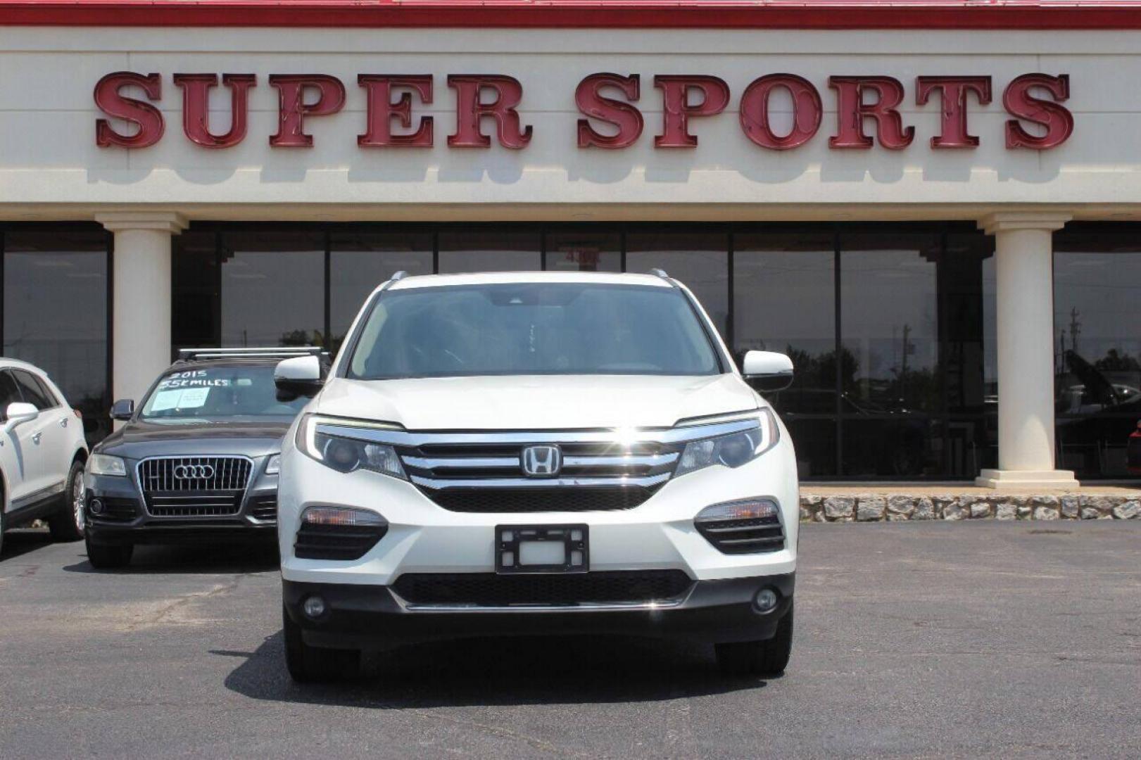 2017 White Honda Pilot Touring 2WD (5FNYF5H96HB) with an 3.5L V6 SOHC 24V engine, 9A transmission, located at 4301 NW 39th , Oklahoma City, OK, 73112, (405) 949-5600, 35.512135, -97.598671 - Photo#0