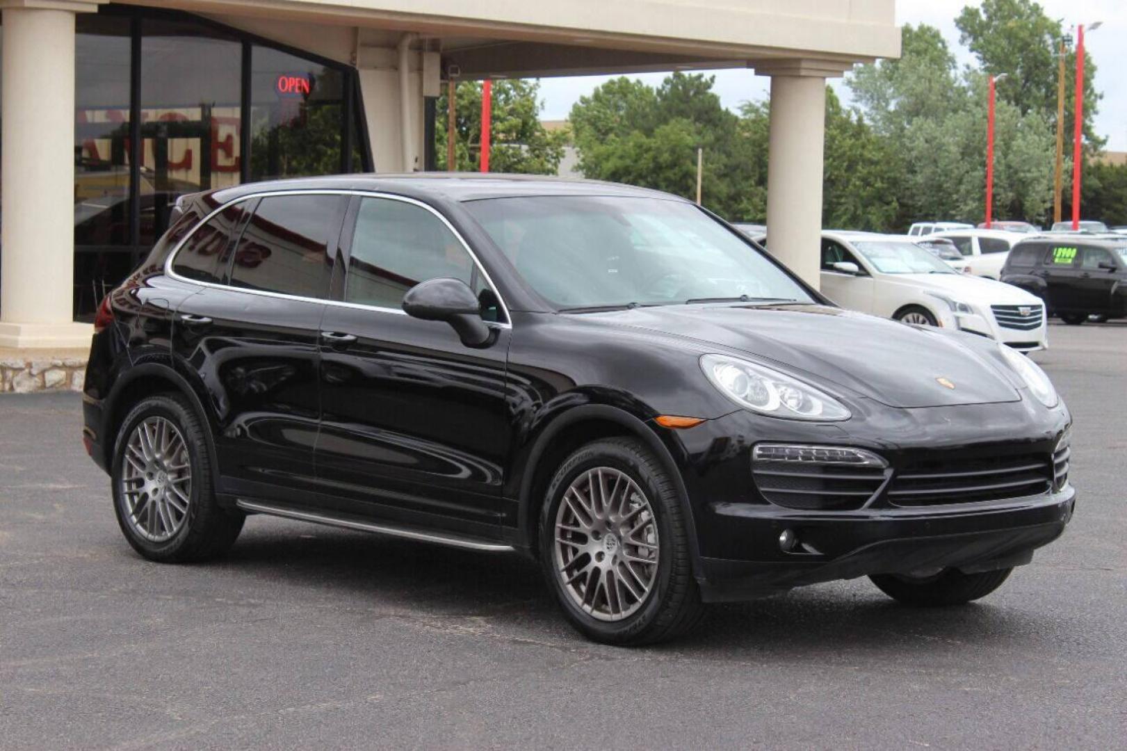 2011 Black Porsche Cayenne S (WP1AB2A23BL) with an 4.8L V8 DOHC 32V engine, 8-Speed Automatic transmission, located at 4301 NW 39th , Oklahoma City, OK, 73112, (405) 949-5600, 35.512135, -97.598671 - Photo#0