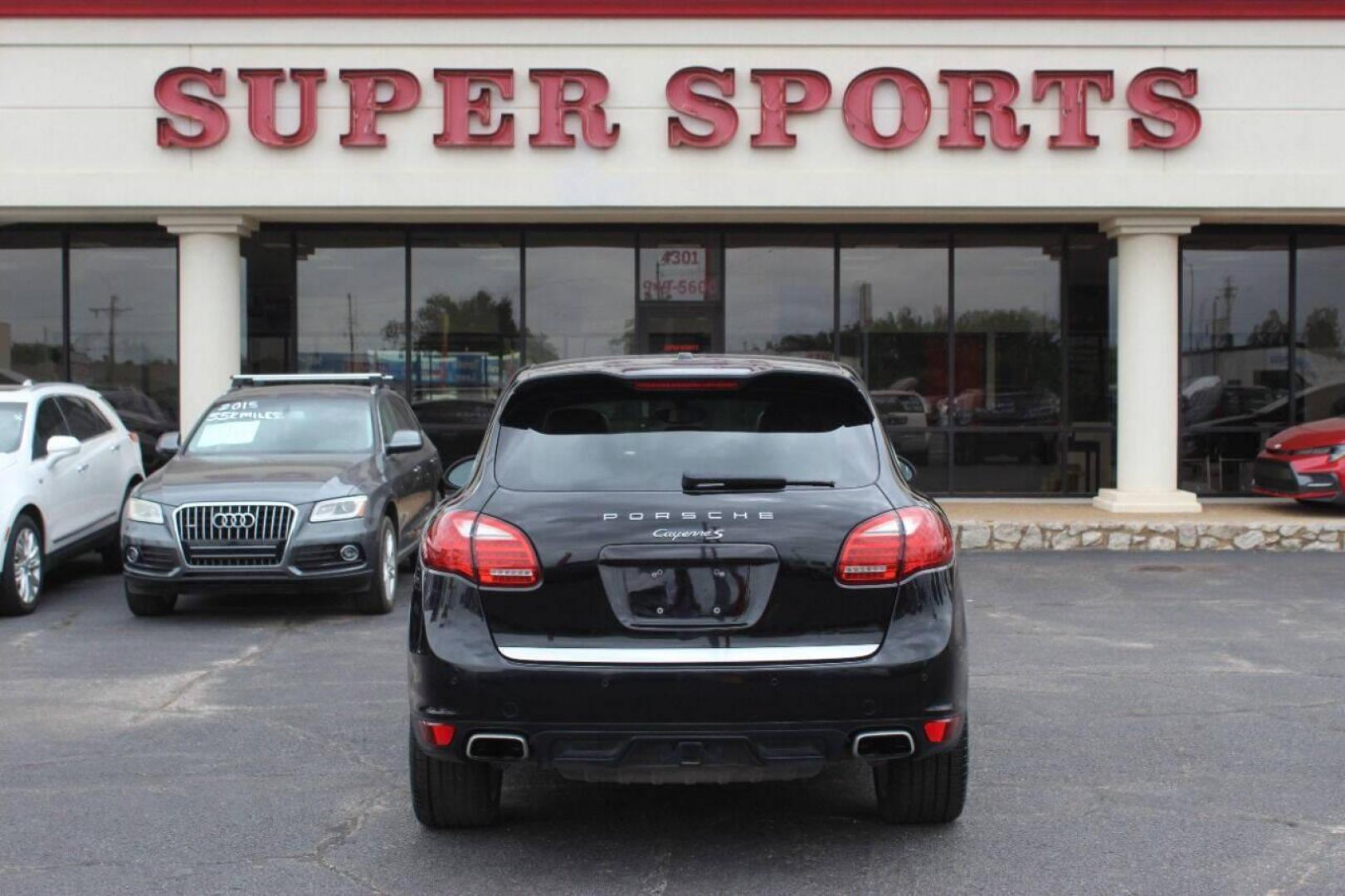 2011 Black Porsche Cayenne S (WP1AB2A23BL) with an 4.8L V8 DOHC 32V engine, 8-Speed Automatic transmission, located at 4301 NW 39th , Oklahoma City, OK, 73112, (405) 949-5600, 35.512135, -97.598671 - Photo#4