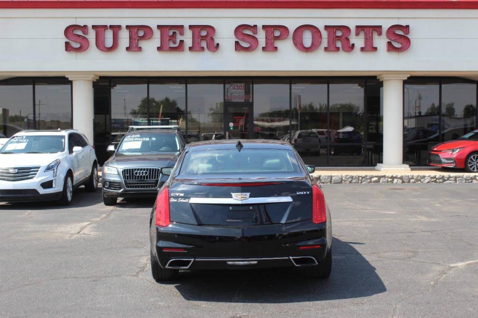 2016 Black Cadillac CTS 2.0L Turbo RWD (1G6AP5SX3G0) with an 2.0L L4 DOHC 24V TURBO engine, 6A transmission, located at 4301 NW 39th , Oklahoma City, OK, 73112, (405) 949-5600, 35.512135, -97.598671 - NO DRIVERS LICENCE NO-FULL COVERAGE INSURANCE-NO CREDIT CHECK. COME ON OVER TO SUPERSPORTS AND TAKE A LOOK AND TEST DRIVE PLEASE GIVE US A CALL AT (405) 949-5600. NO LICENSIA DE MANEJAR- NO SEGURO DE COBERTURA TOTAL- NO VERIFICACCION DE CREDITO. POR FAVOR VENGAN A SUPERSPORTS, ECHE UN VI - Photo#4