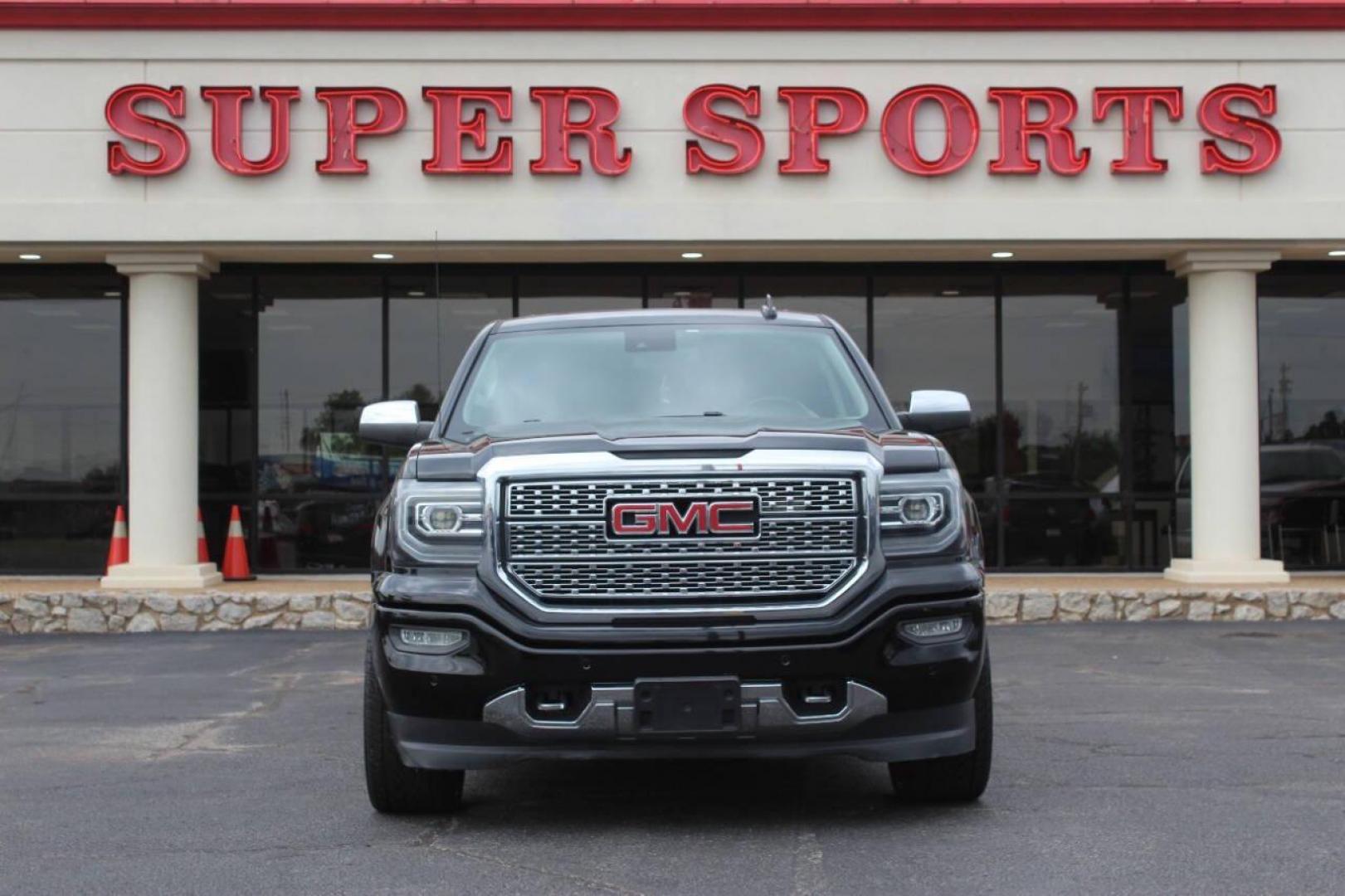 2018 Black GMC Sierra 1500 Denali Crew Cab Long Box 4WD (3GTU2PEJ9JG) with an 6.2L V8 OHV 16V engine, 6A transmission, located at 4301 NW 39th , Oklahoma City, OK, 73112, (405) 949-5600, 35.512135, -97.598671 - NO DRIVERS LICENCE NO-FULL COVERAGE INSURANCE-NO CREDIT CHECK. COME ON OVER TO SUPERSPORTS AND TAKE A LOOK AND TEST DRIVE. PLEASE GIVE US A CALL AT (405) 949-5600. NO LICENSIA DE MANEJAR- NO SEGURO DE COBERTURA TOTAL- NO VERIFICACCION DE CREDITO. POR FAVOR VENGAN A SUPERSPORTS, ECHE UN - Photo#0