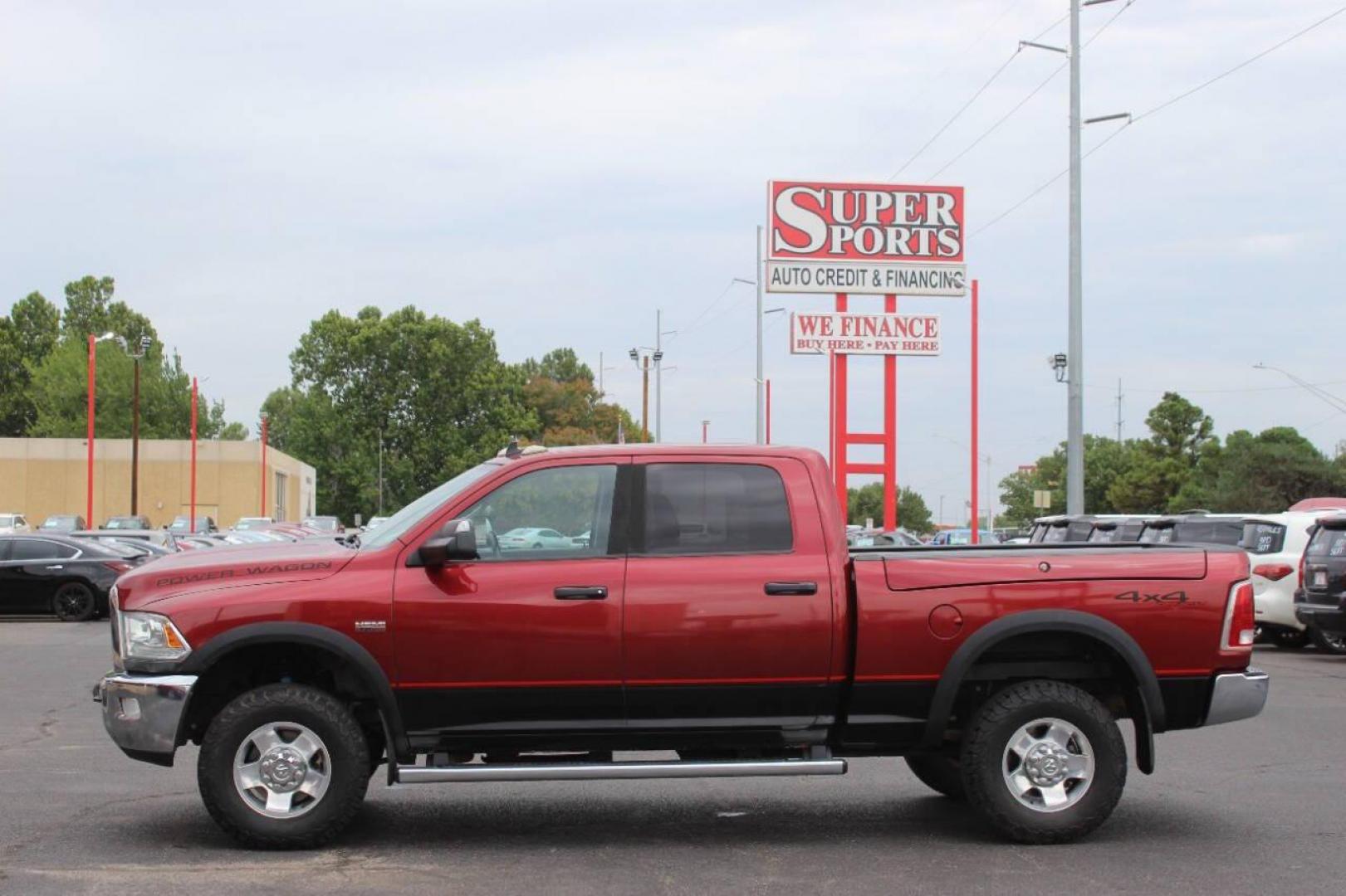 2013 Burgundy RAM 2500 Powerwagon Crew Cab SWB 4WD (3C6TR5ET8DG) with an 5.7L V8 OHV 16V engine, 6-Speed Automatic transmission, located at 4301 NW 39th , Oklahoma City, OK, 73112, (405) 949-5600, 35.512135, -97.598671 - Photo#6