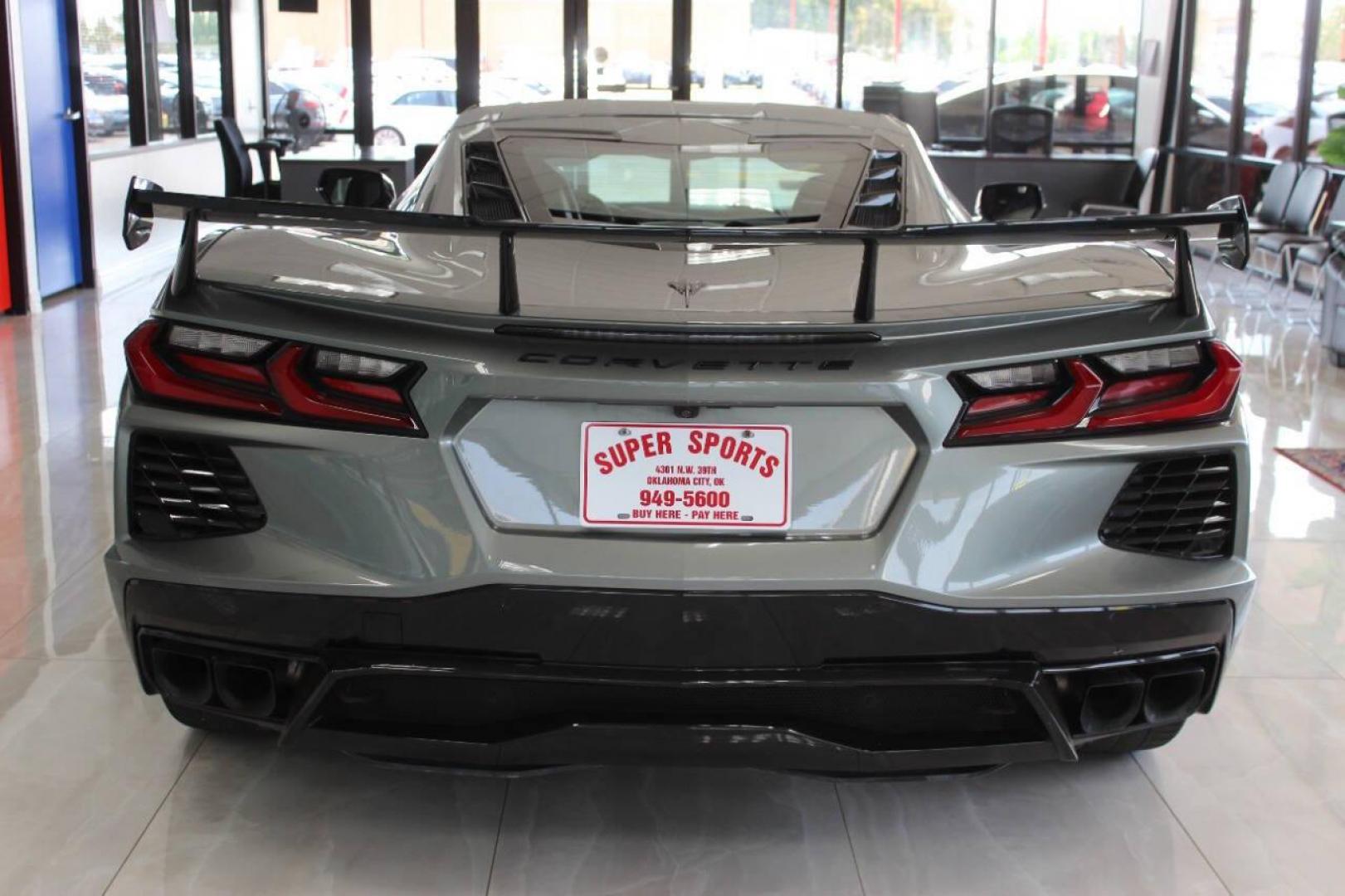 2023 Gray Chevrolet Corvette 1LT Coupe (1G1YA2D41P5) with an 6.2L V8 engine, 8A transmission, located at 4301 NW 39th , Oklahoma City, OK, 73112, (405) 949-5600, 35.512135, -97.598671 - NO DRIVERS LICENCE NO-FULL COVERAGE INSURANCE-NO CREDIT CHECK. COME ON OVER TO SUPERSPORTS AND TAKE A LOOK AND TEST DRIVE. PLEASE GIVE US A CALL AT (405) 949-5600. NO LICENSIA DE MANEJAR- NO SEGURO DE COBERTURA TOTAL- NO VERIFICACCION DE CREDITO. POR FAVOR VENGAN A SUPERSPORTS, ECHE UN - Photo#3