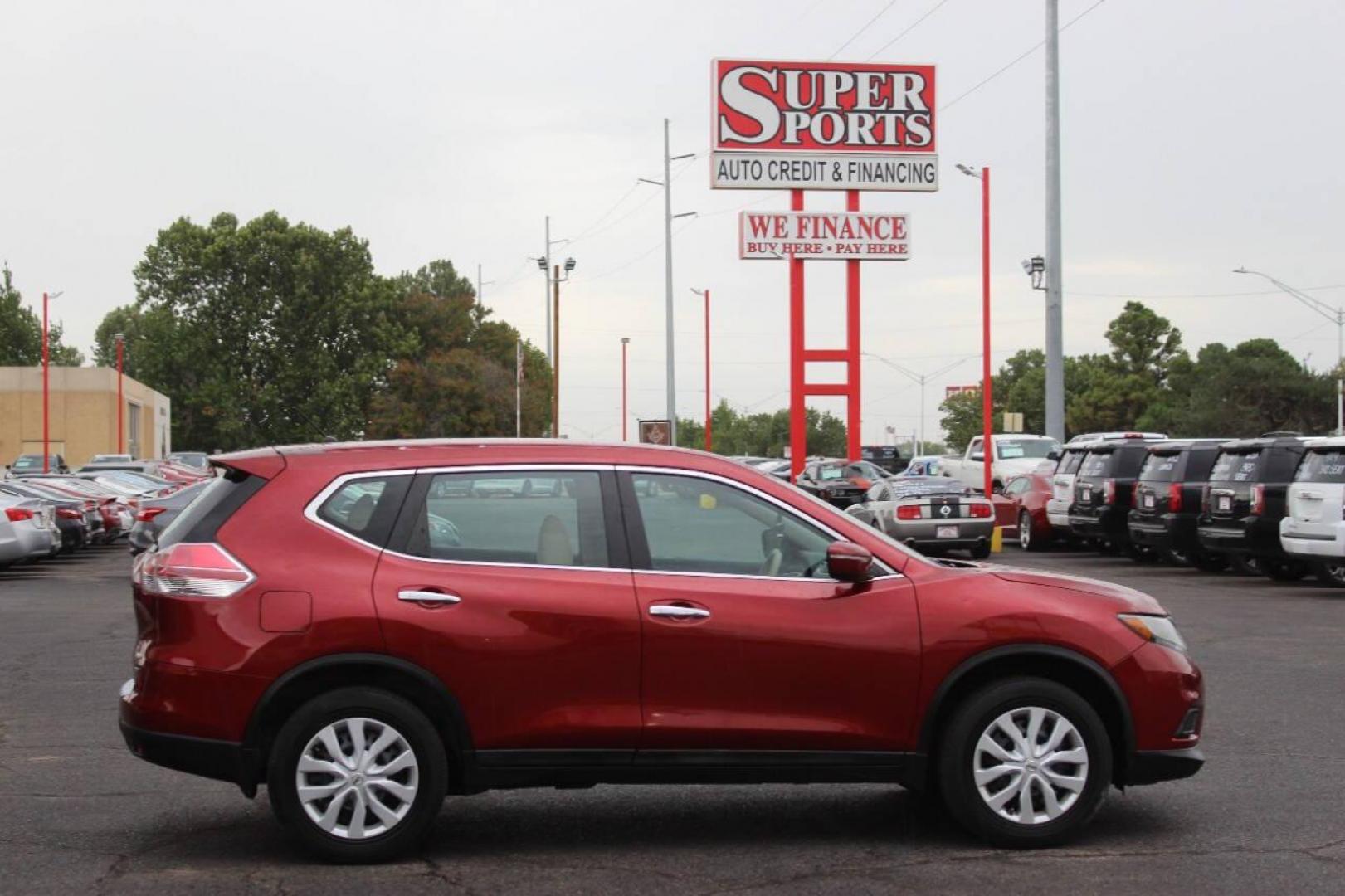 2014 Maroon Nissan Rogue S AWD (5N1AT2MV0EC) with an 2.5L L4 DOHC 16V engine, Continuously Variable Transmission transmission, located at 4301 NW 39th , Oklahoma City, OK, 73112, (405) 949-5600, 35.512135, -97.598671 - NO DRIVERS LICENCE NO-FULL COVERAGE INSURANCE-NO CREDIT CHECK. COME ON OVER TO SUPERSPORTS AND TAKE A LOOK AND TEST DRIVE. PLEASE GIVE US A CALL AT (405) 949-5600. NO LICENSIA DE MANEJAR- NO SEGURO DE COBERTURA TOTAL- NO VERIFICACCION DE CREDITO. POR FAVOR VENGAN A SUPERSPORTS, ECHE UN - Photo#3