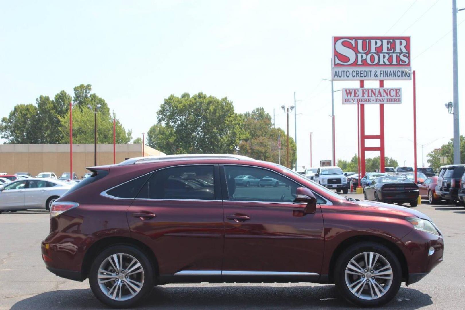 2015 Burgundy Lexus RX 350 FWD (2T2ZK1BA3FC) with an 3.5L V6 DOHC 24V engine, 6-Speed Automatic transmission, located at 4301 NW 39th , Oklahoma City, OK, 73112, (405) 949-5600, 35.512135, -97.598671 - NO DRIVERS LICENCE NO-FULL COVERAGE INSURANCE-NO CREDIT CHECK. COME ON OVER TO SUPERSPORTS AND TAKE A LOOK AND TEST DRIVE. PLEASE GIVE US A CALL AT (405) 949-5600. NO LICENSIA DE MANEJAR- NO SEGURO DE COBERTURA TOTAL- NO VERIFICACCION DE CREDITO. POR FAVOR VENGAN A SUPERSPORTS, ECHE UN - Photo#3