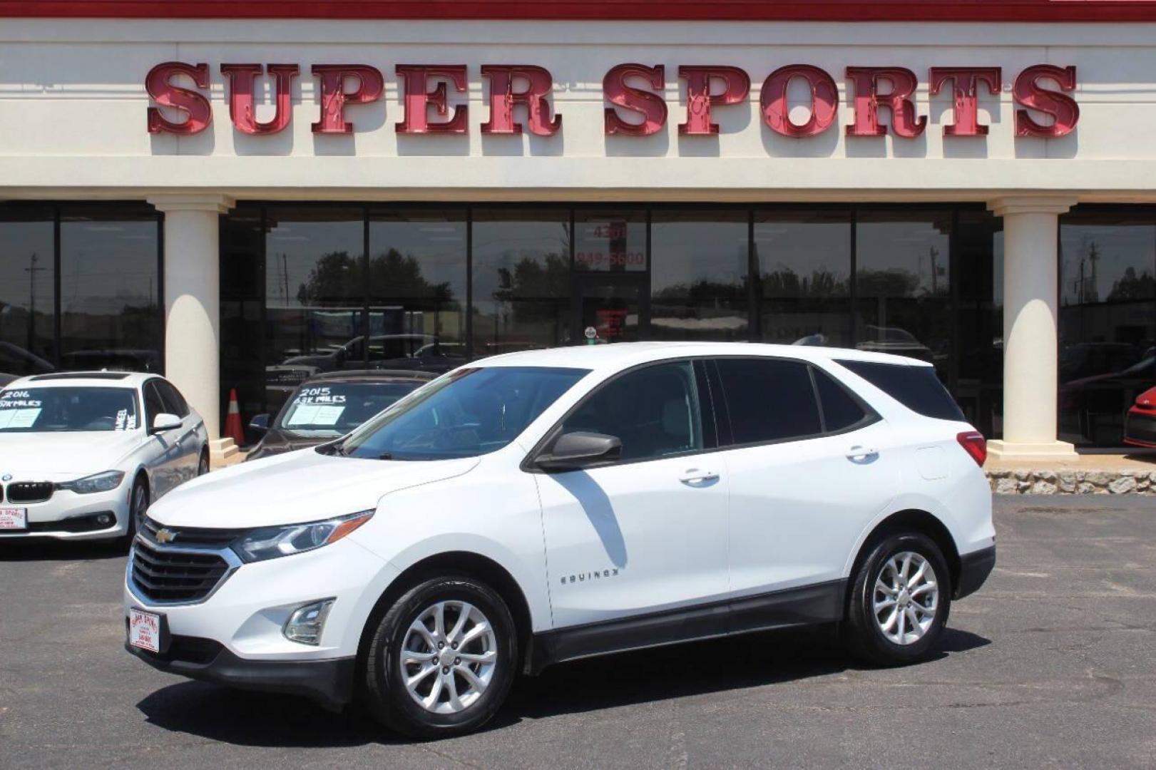 2019 White Chevrolet Equinox LS 2WD (3GNAXHEV6KS) with an 1.5L L4 DIR DOHC 16V TURBO engine, 6A transmission, located at 4301 NW 39th , Oklahoma City, OK, 73112, (405) 949-5600, 35.512135, -97.598671 - NO DRIVERS LICENCE NO-FULL COVERAGE INSURANCE-NO CREDIT CHECK. COME ON OVER TO SUPERSPORTS AND TAKE A LOOK AND TEST DRIVE. PLEASE GIVE US A CALL AT (405) 949-5600. NO LICENSIA DE MANEJAR- NO SEGURO DE COBERTURA TOTAL- NO VERIFICACCION DE CREDITO. POR FAVOR VENGAN A SUPERSPORTS, ECHE UN - Photo#0