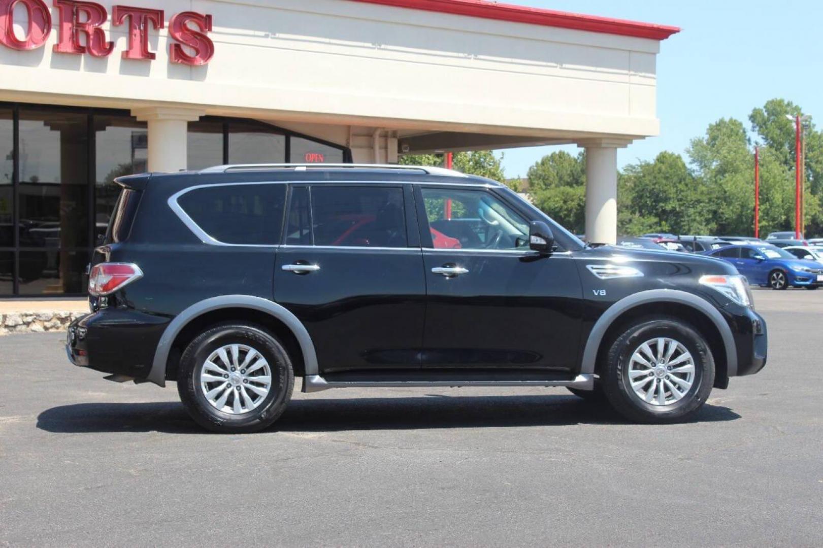 2019 Black Nissan Armada SV AWD (JN8AY2NC4K9) with an 5.6L V8 DOHC 32V engine, 7A transmission, located at 4301 NW 39th , Oklahoma City, OK, 73112, (405) 949-5600, 35.512135, -97.598671 - NO DRIVERS LICENCE NO-FULL COVERAGE INSURANCE-NO CREDIT CHECK. COME ON OVER TO SUPERSPORTS AND TAKE A LOOK AND TEST DRIVE. PLEASE GIVE US A CALL AT (405) 949-5600. NO LICENSIA DE MANEJAR- NO SEGURO DE COBERTURA TOTAL- NO VERIFICACCION DE CREDITO. POR FAVOR VENGAN A SUPERSPORTS, ECHE UN - Photo#2