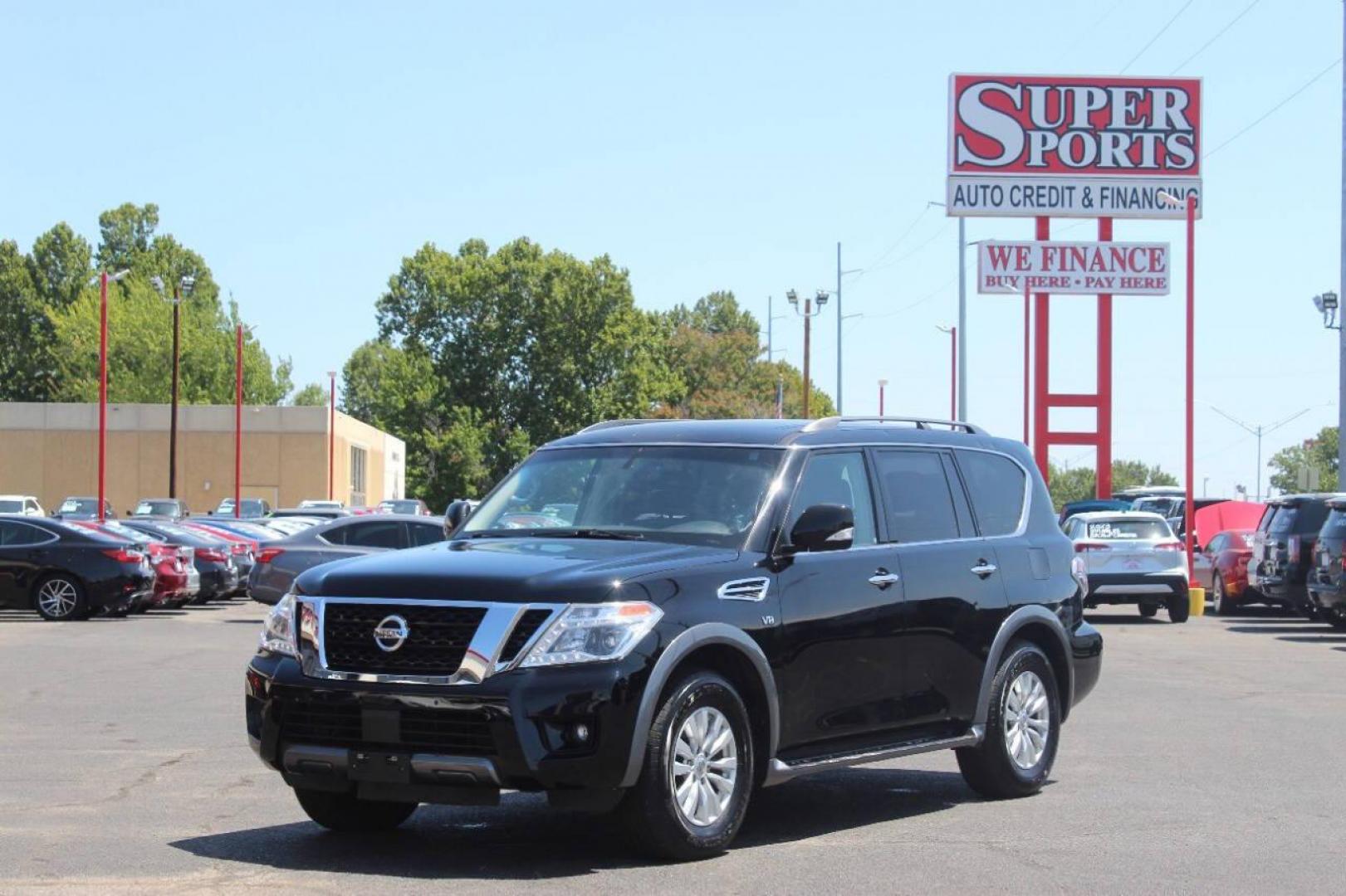 2019 Black Nissan Armada SV AWD (JN8AY2NC4K9) with an 5.6L V8 DOHC 32V engine, 7A transmission, located at 4301 NW 39th , Oklahoma City, OK, 73112, (405) 949-5600, 35.512135, -97.598671 - NO DRIVERS LICENCE NO-FULL COVERAGE INSURANCE-NO CREDIT CHECK. COME ON OVER TO SUPERSPORTS AND TAKE A LOOK AND TEST DRIVE. PLEASE GIVE US A CALL AT (405) 949-5600. NO LICENSIA DE MANEJAR- NO SEGURO DE COBERTURA TOTAL- NO VERIFICACCION DE CREDITO. POR FAVOR VENGAN A SUPERSPORTS, ECHE UN - Photo#6