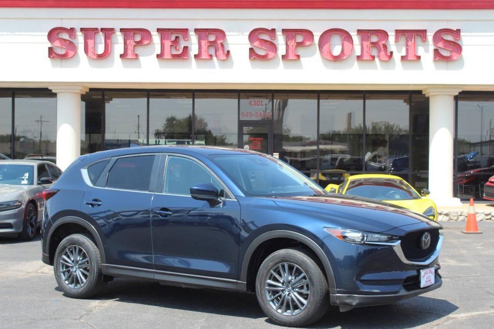 2019 Blue Mazda CX-5 Touring AWD (JM3KFBCMXK1) with an 2.5L L4 DOHC 16V engine, 6A transmission, located at 4301 NW 39th , Oklahoma City, OK, 73112, (405) 949-5600, 35.512135, -97.598671 - NO DRIVERS LICENCE NO-FULL COVERAGE INSURANCE-NO CREDIT CHECK. COME ON OVER TO SUPERSPORTS AND TAKE A LOOK AND TEST DRIVE. PLEASE GIVE US A CALL AT (405) 949-5600. NO LICENSIA DE MANEJAR- NO SEGURO DE COBERTURA TOTAL- NO VERIFICACCION DE CREDITO. POR FAVOR VENGAN A SUPERSPORTS, ECHE UN - Photo#0