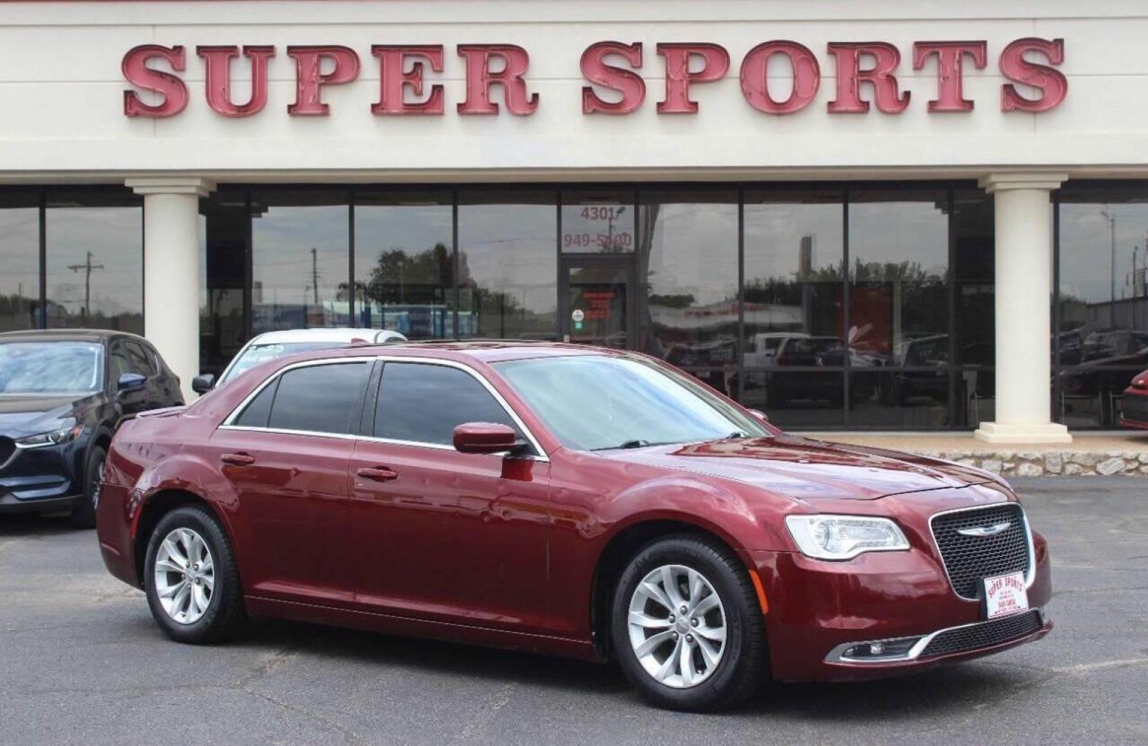 2016 Burgundy Chrysler 300 Limited RWD (2C3CCAAG4GH) with an 3.6L V6 SOHC 24V engine, 8A transmission, located at 4301 NW 39th , Oklahoma City, OK, 73112, (405) 949-5600, 35.512135, -97.598671 - NO DRIVERS LICENCE NO-FULL COVERAGE INSURANCE-NO CREDIT CHECK. COME ON OVER TO SUPERSPORTS AND TAKE A LOOK AND TEST DRIVE. PLEASE GIVE US A CALL AT (405) 949-5600. NO LICENSIA DE MANEJAR- NO SEGURO DE COBERTURA TOTAL- NO VERIFICACCION DE CREDITO. POR FAVOR VENGAN A SUPERSPORTS, ECHE UN - Photo#0