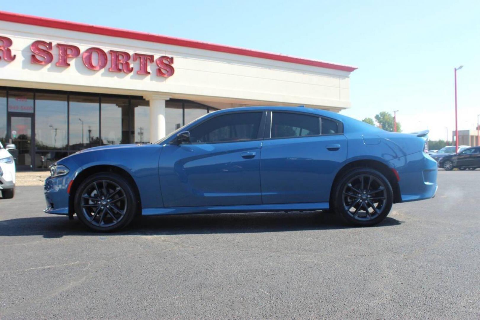 2021 Blue Dodge Charger GT AWD (2C3CDXMGXMH) with an 3.6L V6 DOHC 24V engine, 8A transmission, located at 4301 NW 39th , Oklahoma City, OK, 73112, (405) 949-5600, 35.512135, -97.598671 - NO DRIVERS LICENCE NO-FULL COVERAGE INSURANCE-NO CREDIT CHECK. COME ON OVER TO SUPERSPORTS AND TAKE A LOOK AND TEST DRIVE. PLEASE GIVE US A CALL AT (405) 949-5600. NO LICENSIA DE MANEJAR- NO SEGURO DE COBERTURA TOTAL- NO VERIFICACCION DE CREDITO. POR FAVOR VENGAN A SUPERSPORTS, ECHE UN - Photo#5